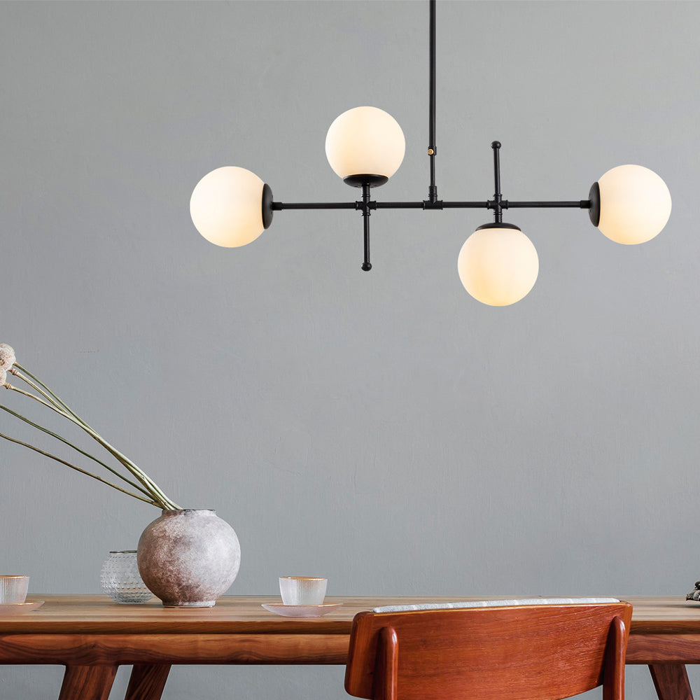 Lampa wisząca Tuiren x4 czarna