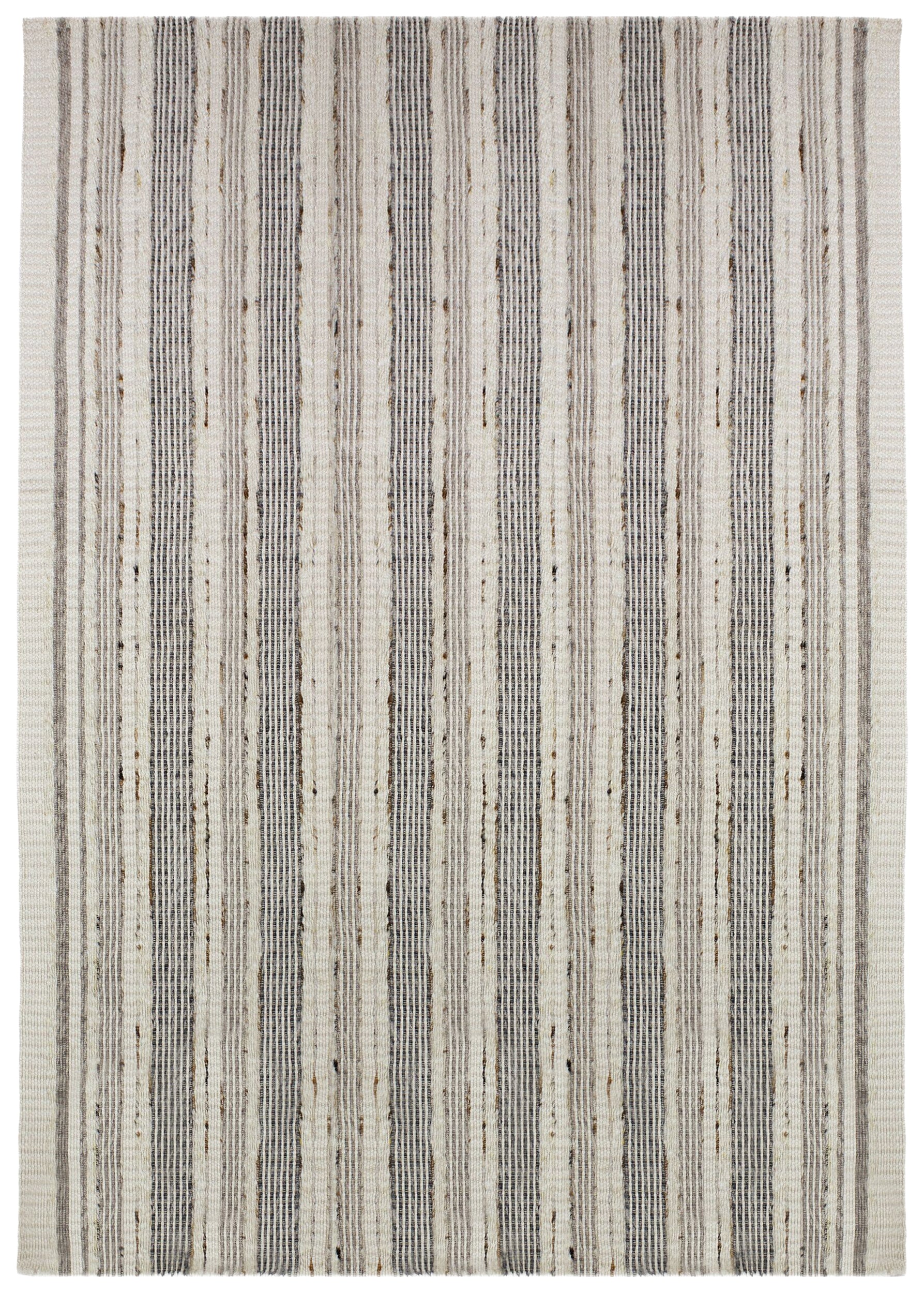 Dywan z wełną Veya Stripe 200x300 cm beżowy