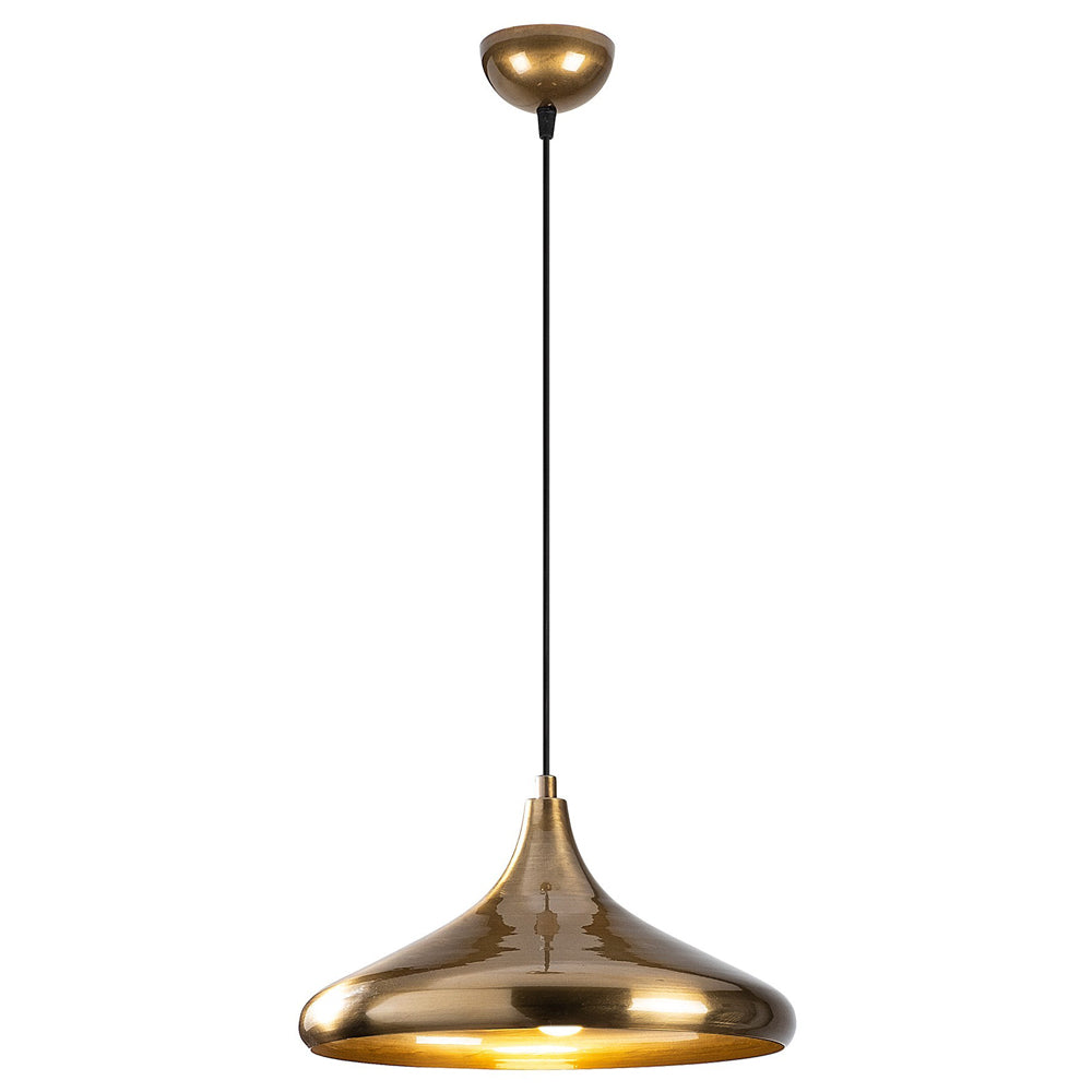 Lampa wisząca Theyro średnica 35 cm złota