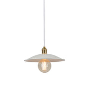 Lampa wisząca Sigrun średnica 29 cm biała