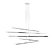 Lampa wisząca Assilves x10 srebrna