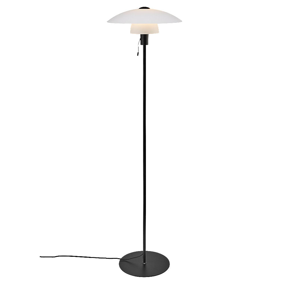 Lampa podłogowa 150 cm Verona szklany klosz