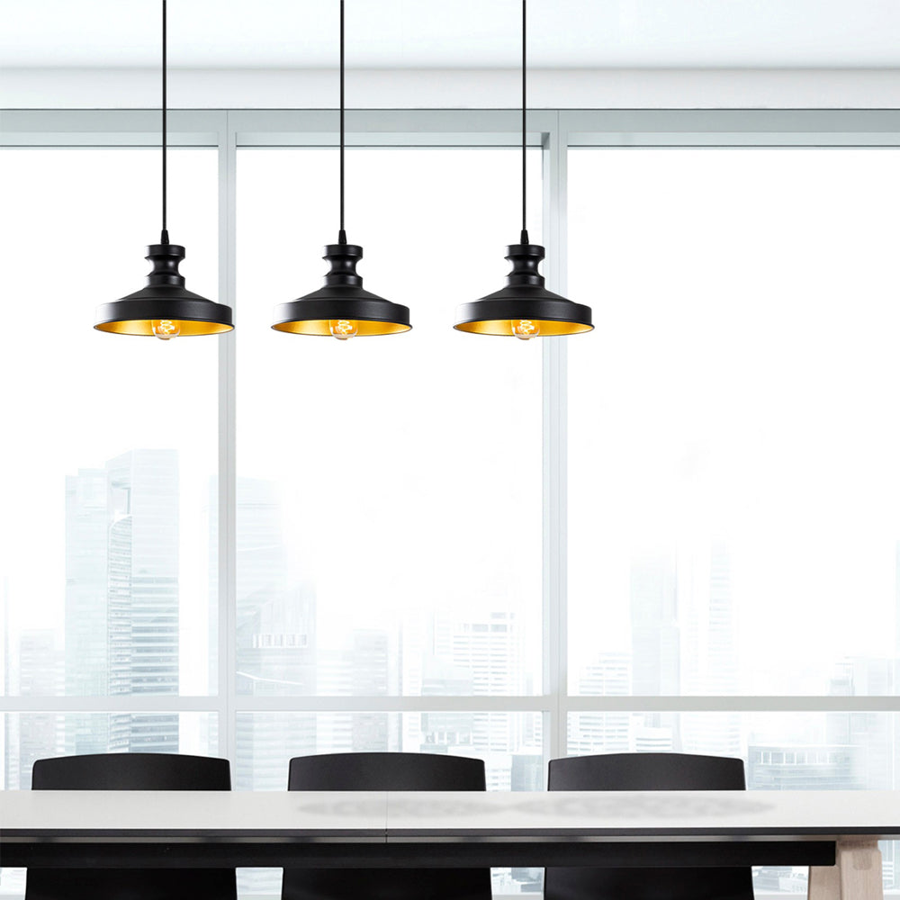 Lampa wisząca Novillian x3 czarna