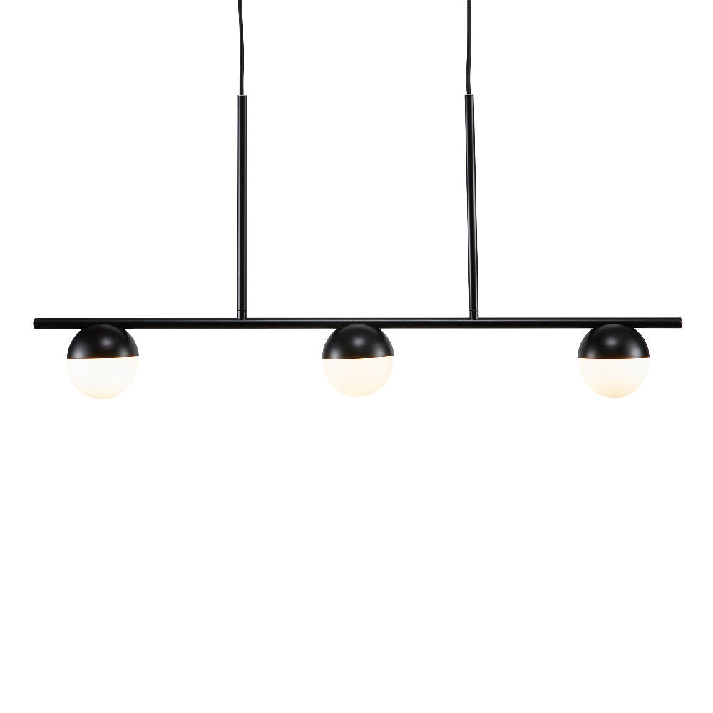 Lampa wisząca Contina x3 czarna