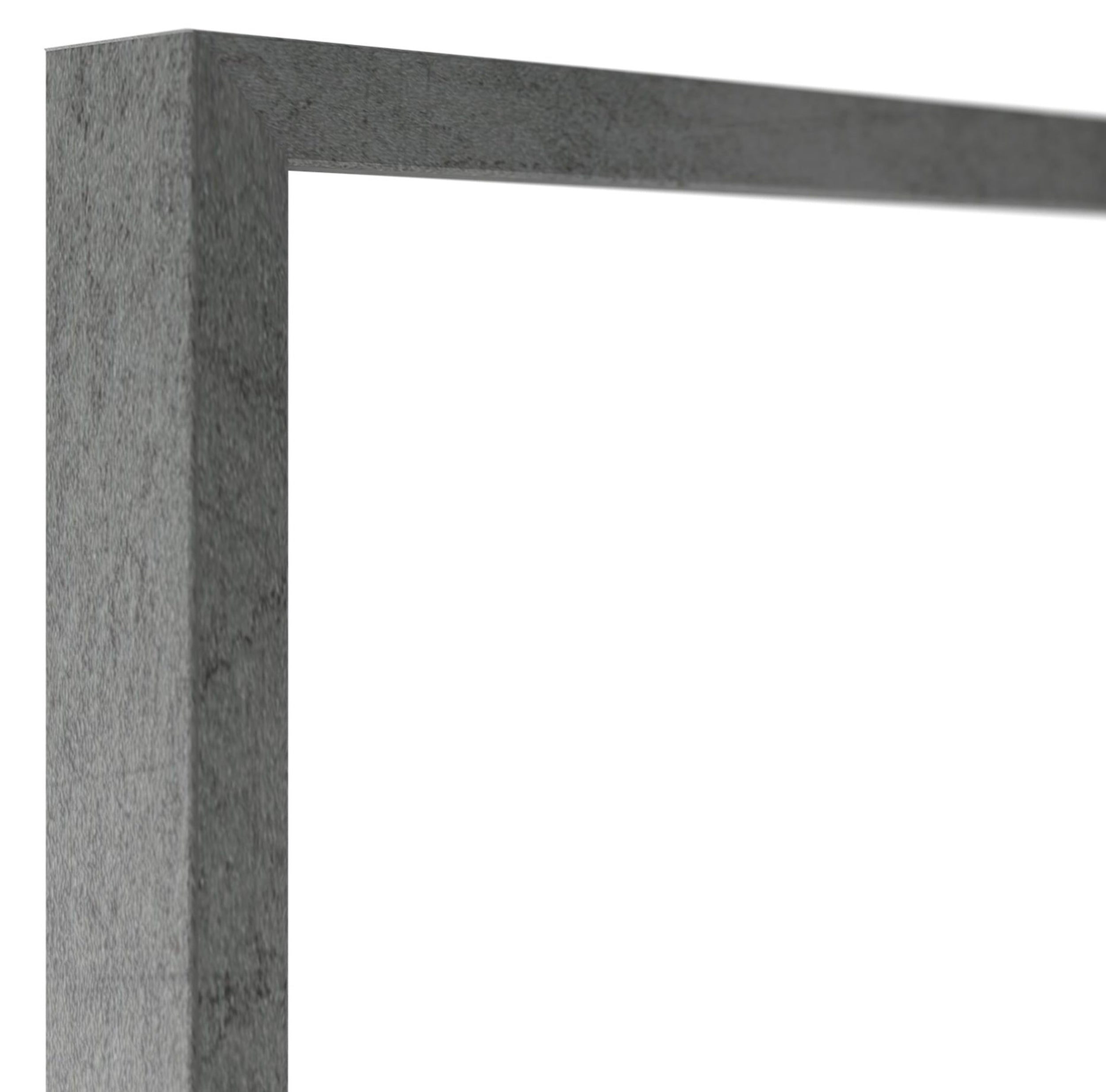 Lustro ścienne Dalone 142x37 cm beton