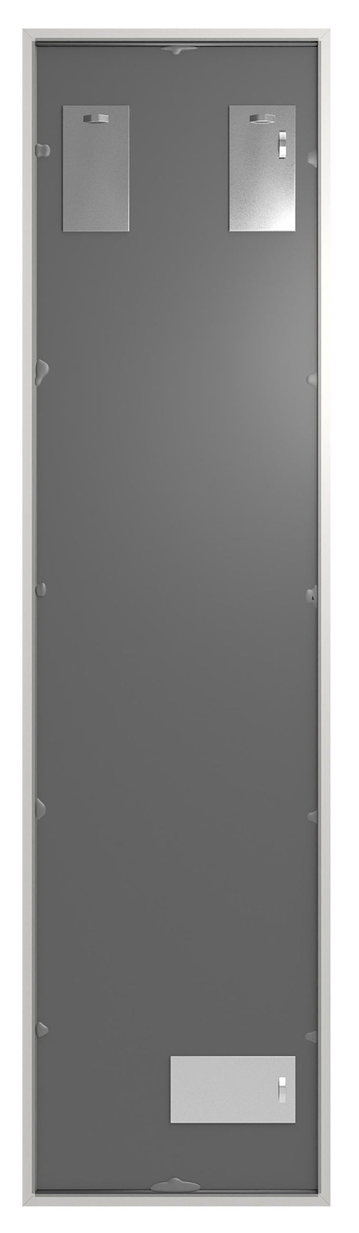 Lustro ścienne Dalone 142x37 cm białe
