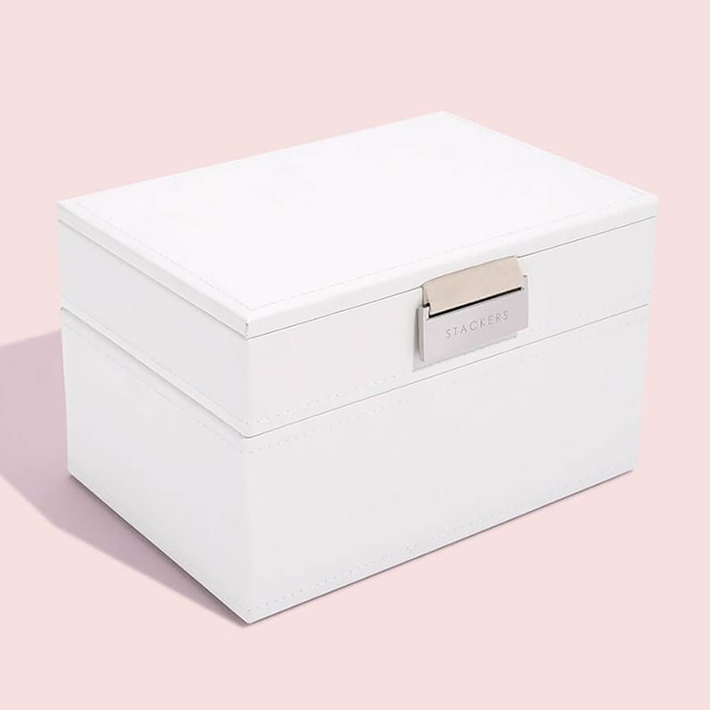 Szkatułka na biżuterię Classic Jewellery Box 13x18 cm biała