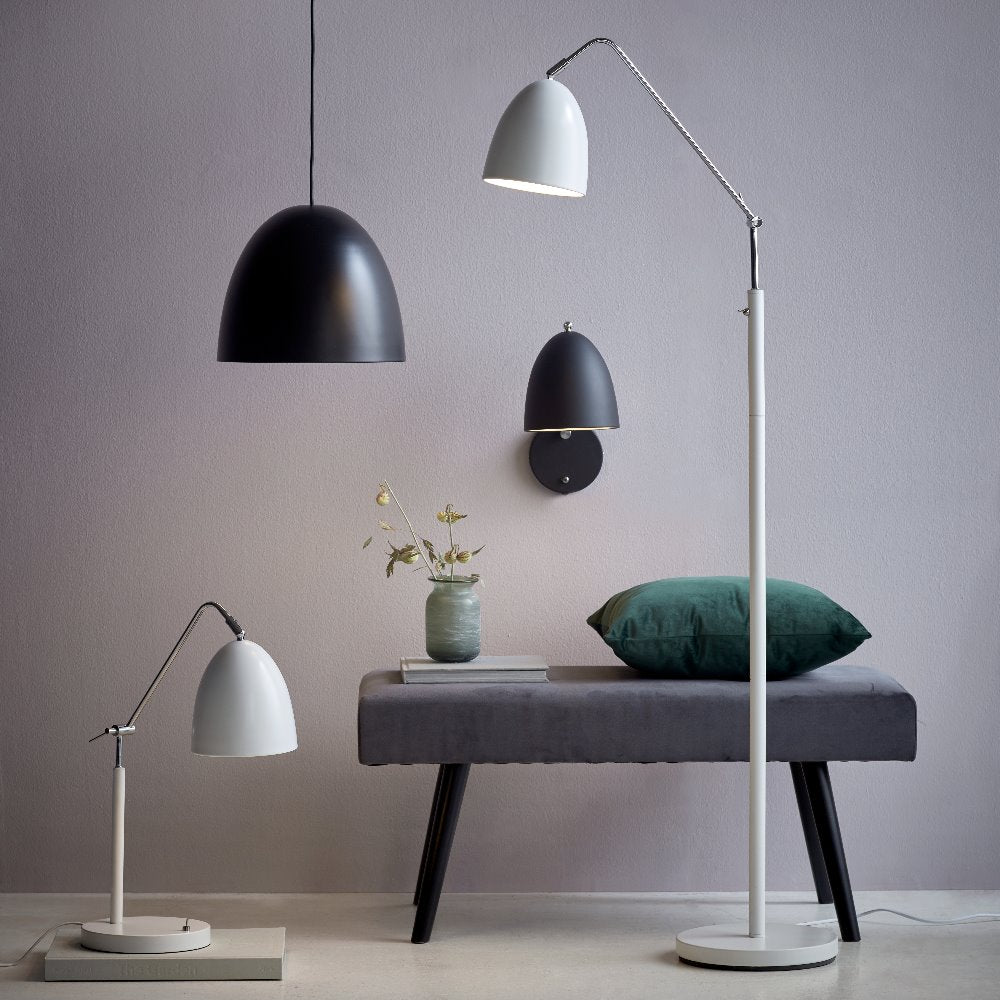 Lampa podłogowa Alexander 140 cm biała