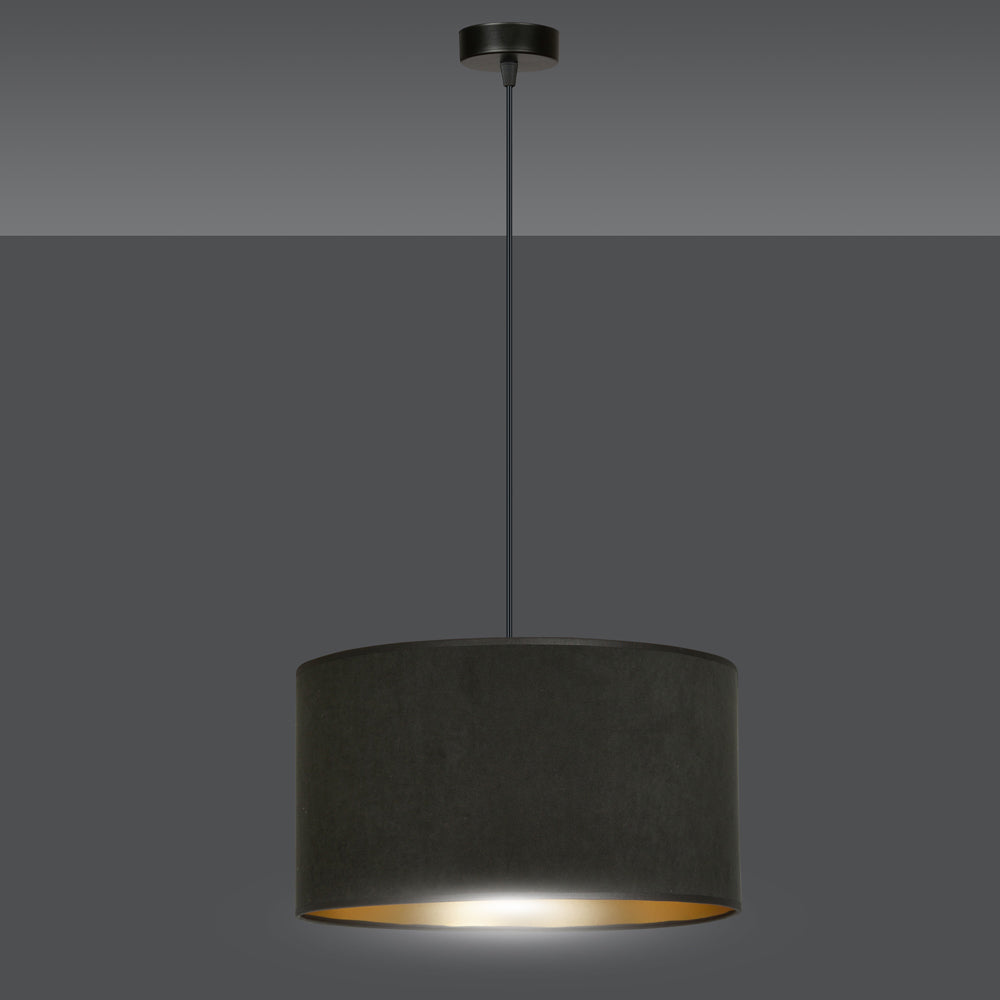 Lampa wisząca Hellid średnica 35 cm czarna