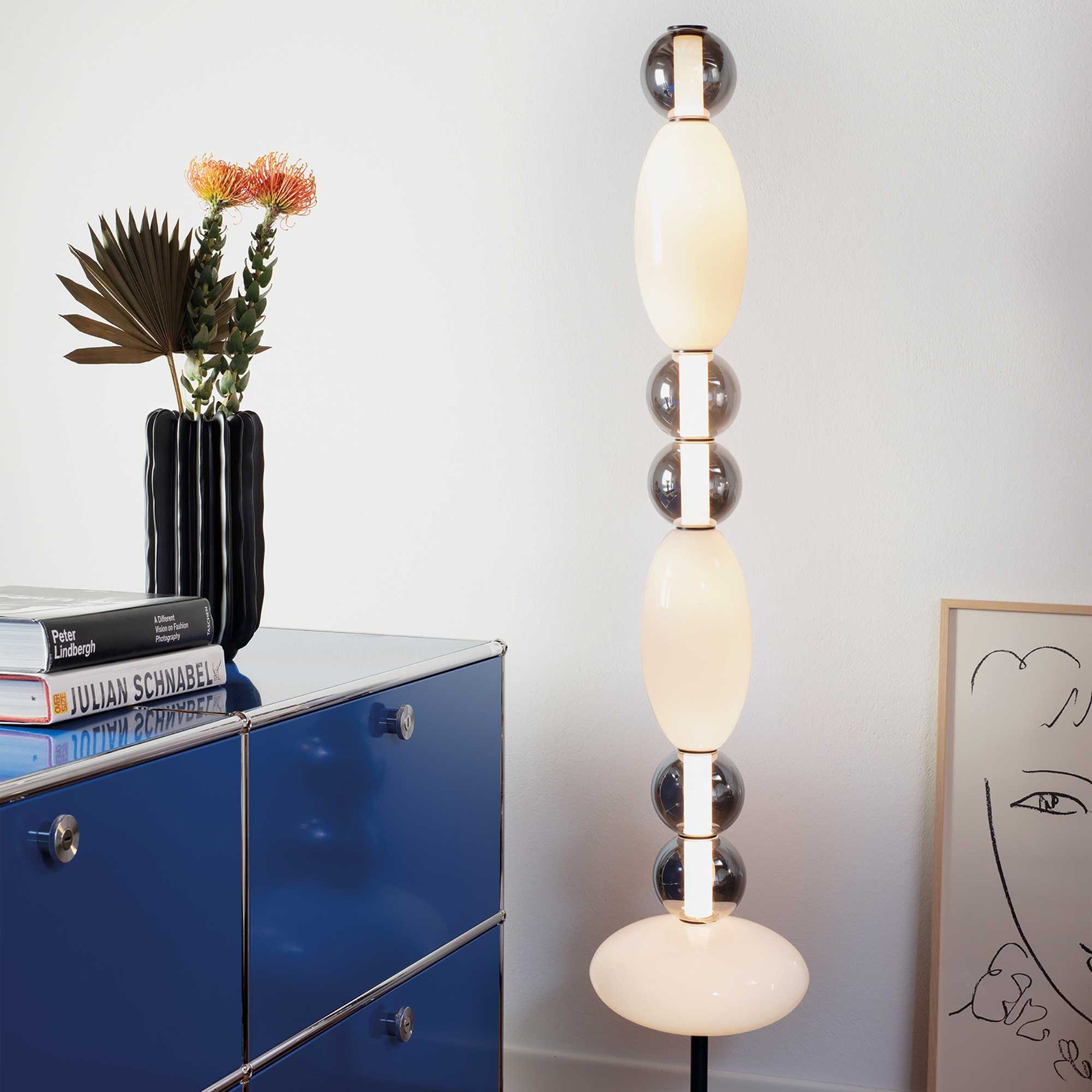 Lampa podłogowa LED Lumiere czarna