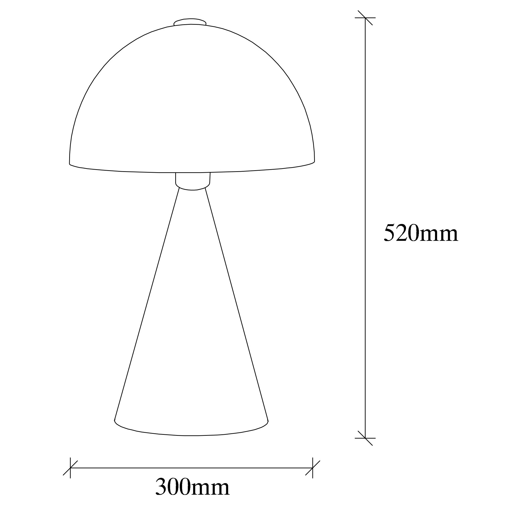 Lampa stołowa Excellada biała