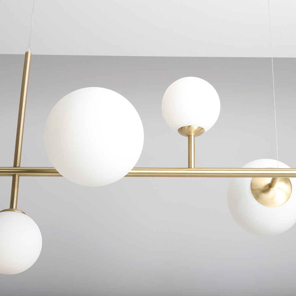 Lampa wisząca Sailleve x6 złota