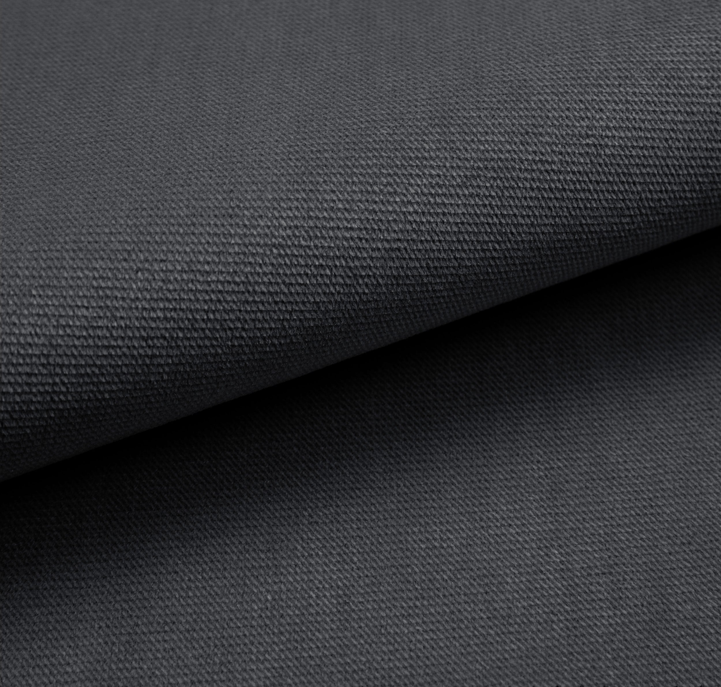 Narożnik z funkcją spania Plauton L-kształtny z pojemnikiem uniwersalny ciemnoszary welur