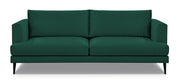 Sofa dwuosobowa Dragato zielona welur
