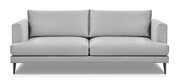 Sofa dwuosobowa Dragato szara welur