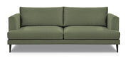 Sofa dwuosobowa Dragato oliwkowa welur