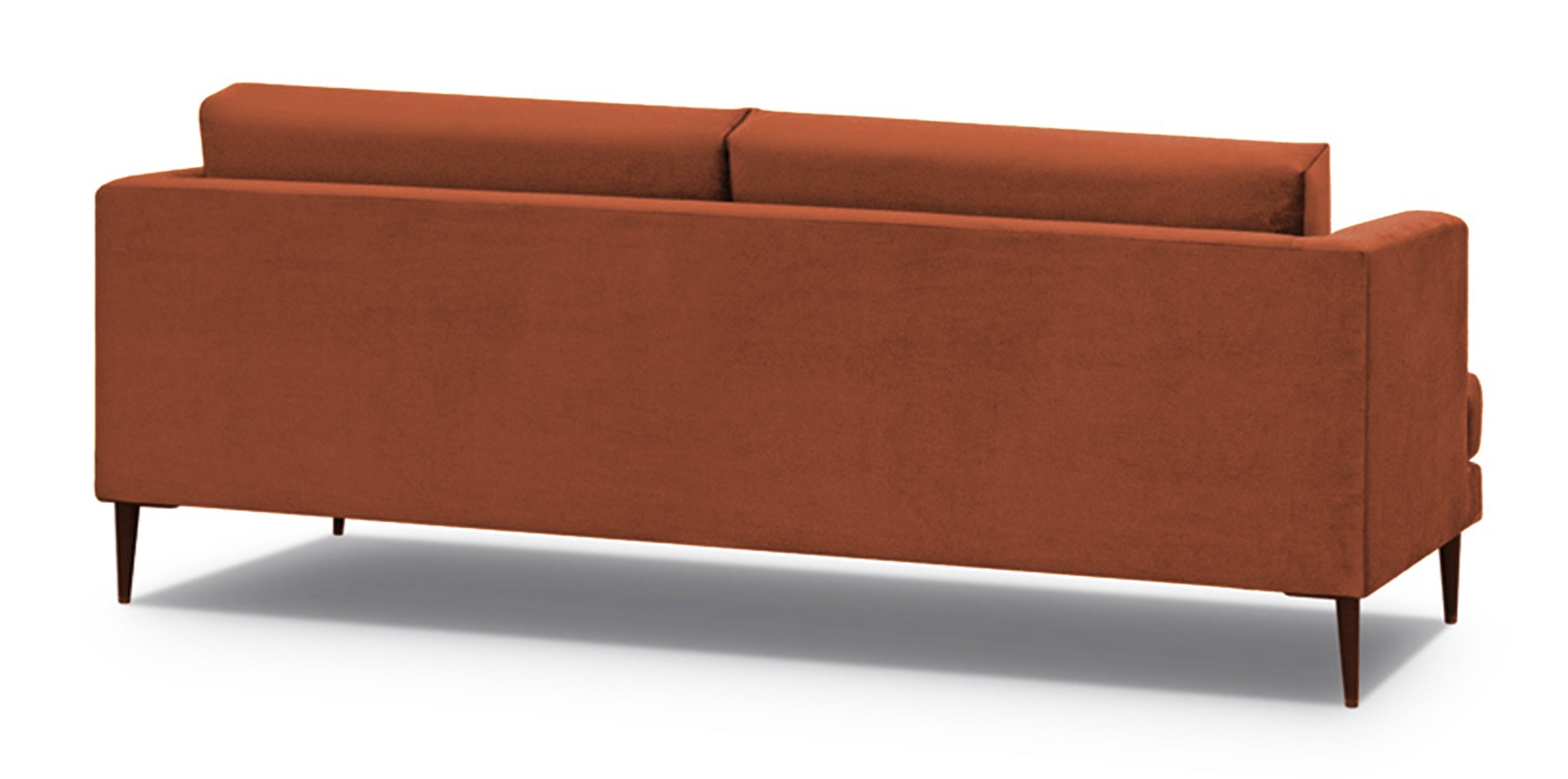 Sofa dwuosobowa Dragato miedziana welur