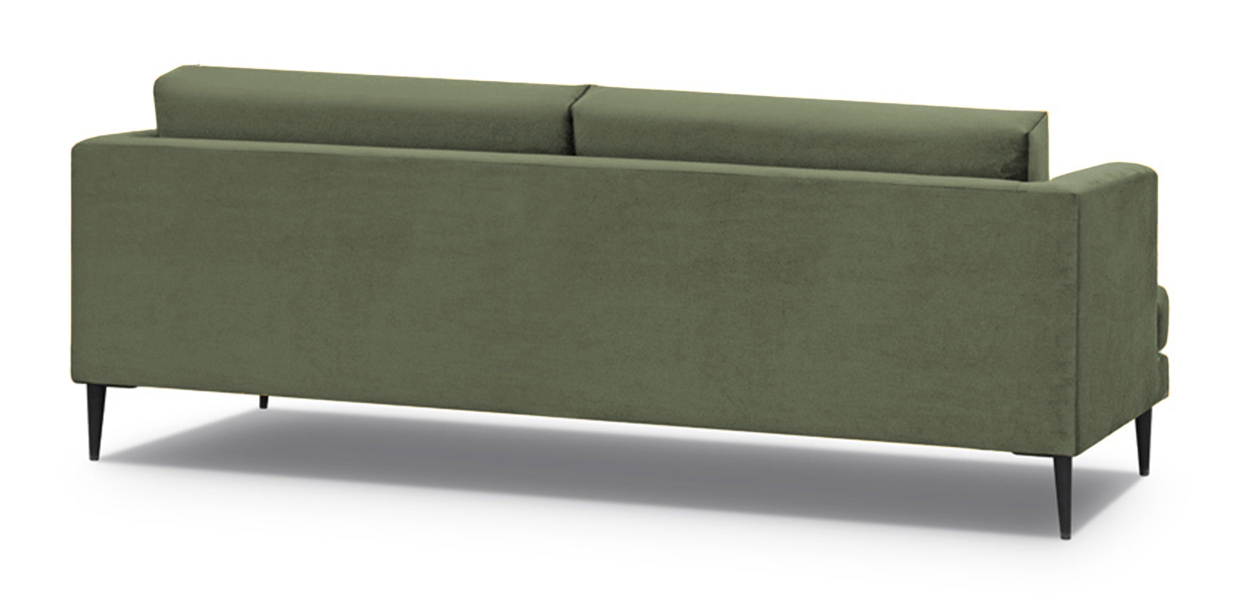 Sofa trzyosobowa Dragato oliwkowa welur