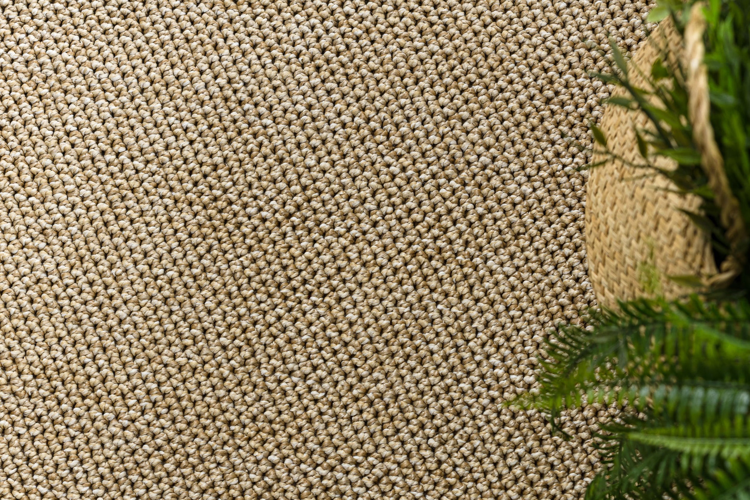 Dywan zewnętrzny Casablanca Loom 100x200 cm beżowy