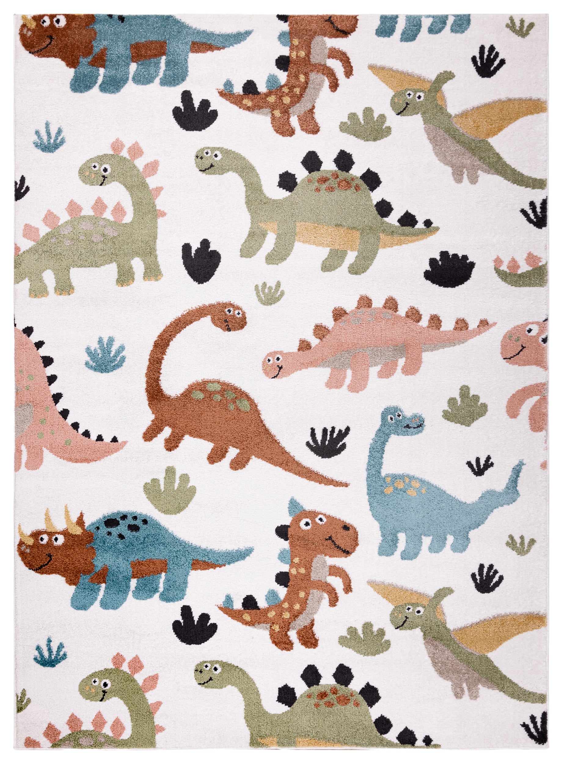 Dywan dziecięcy Fun Dino 120x170 cm kremowy
