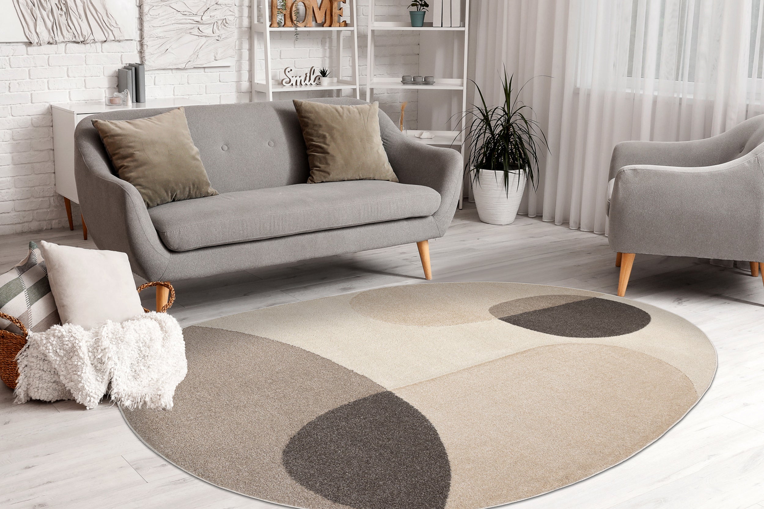 Dywan Fusion 200x290 cm kremowy