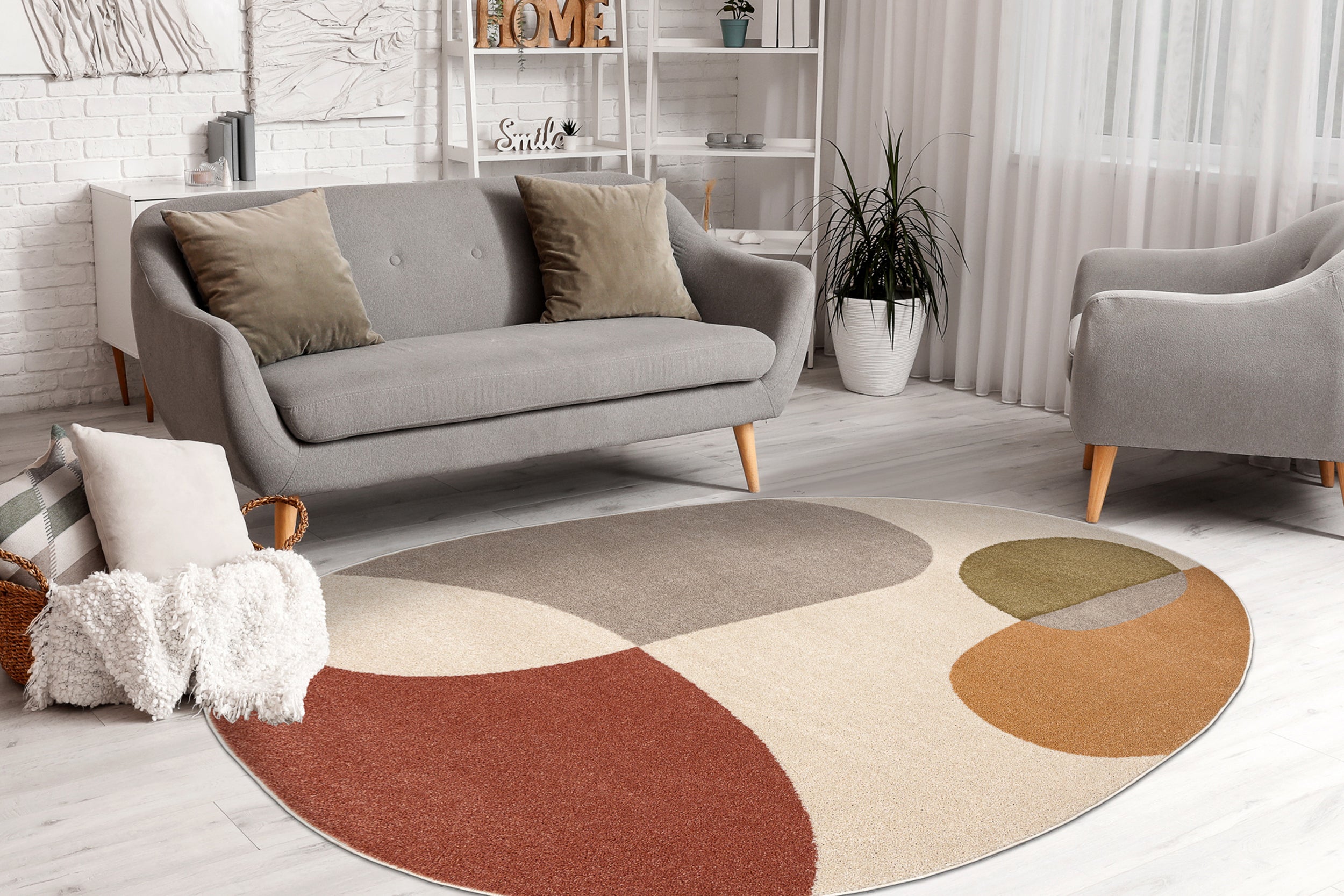 Dywan Fusion 160x220 cm teratkota