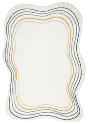 Dywan Fusion 200x290 cm biało-zielony