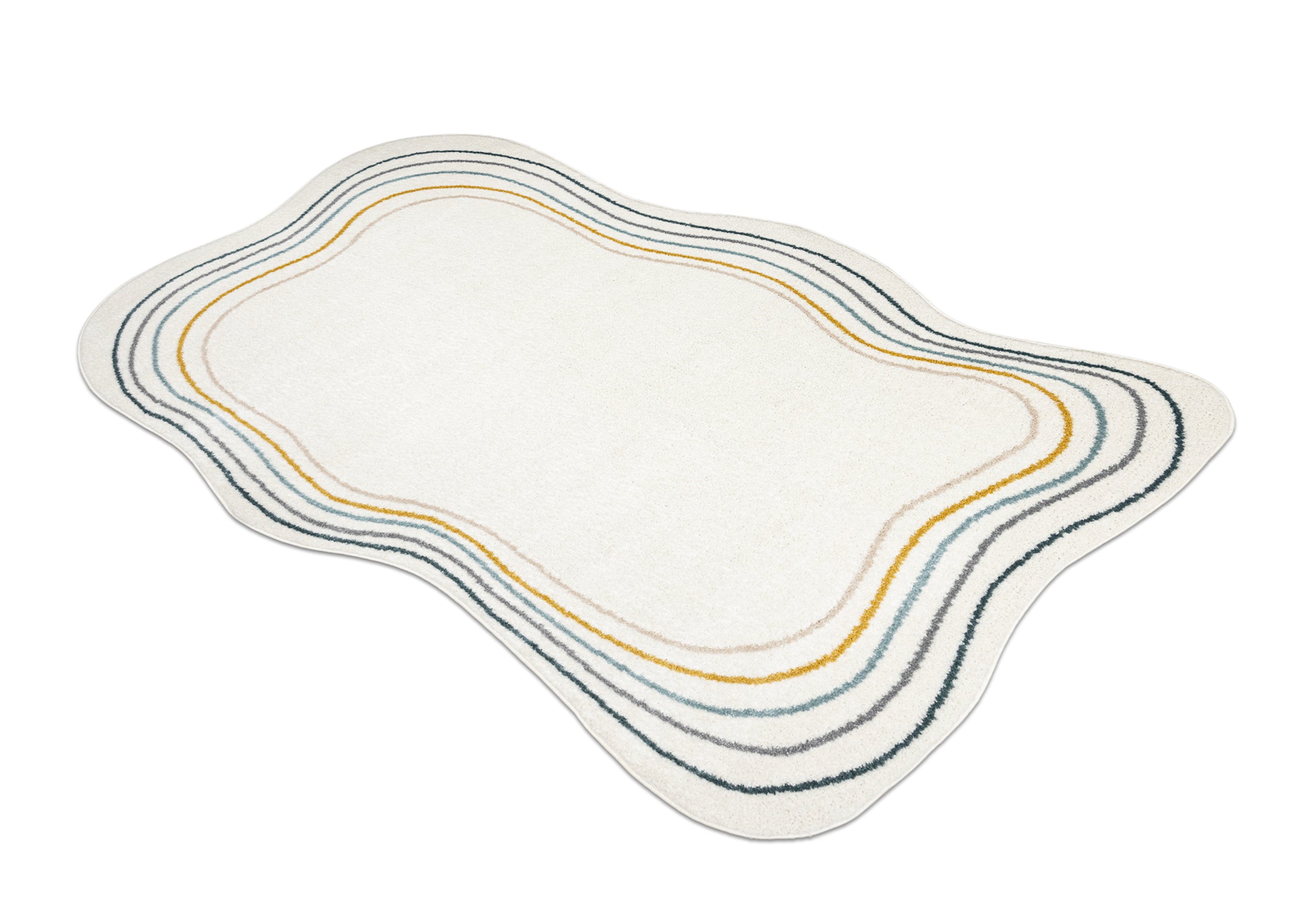 Dywan Fusion 200x290 cm biało-zielony