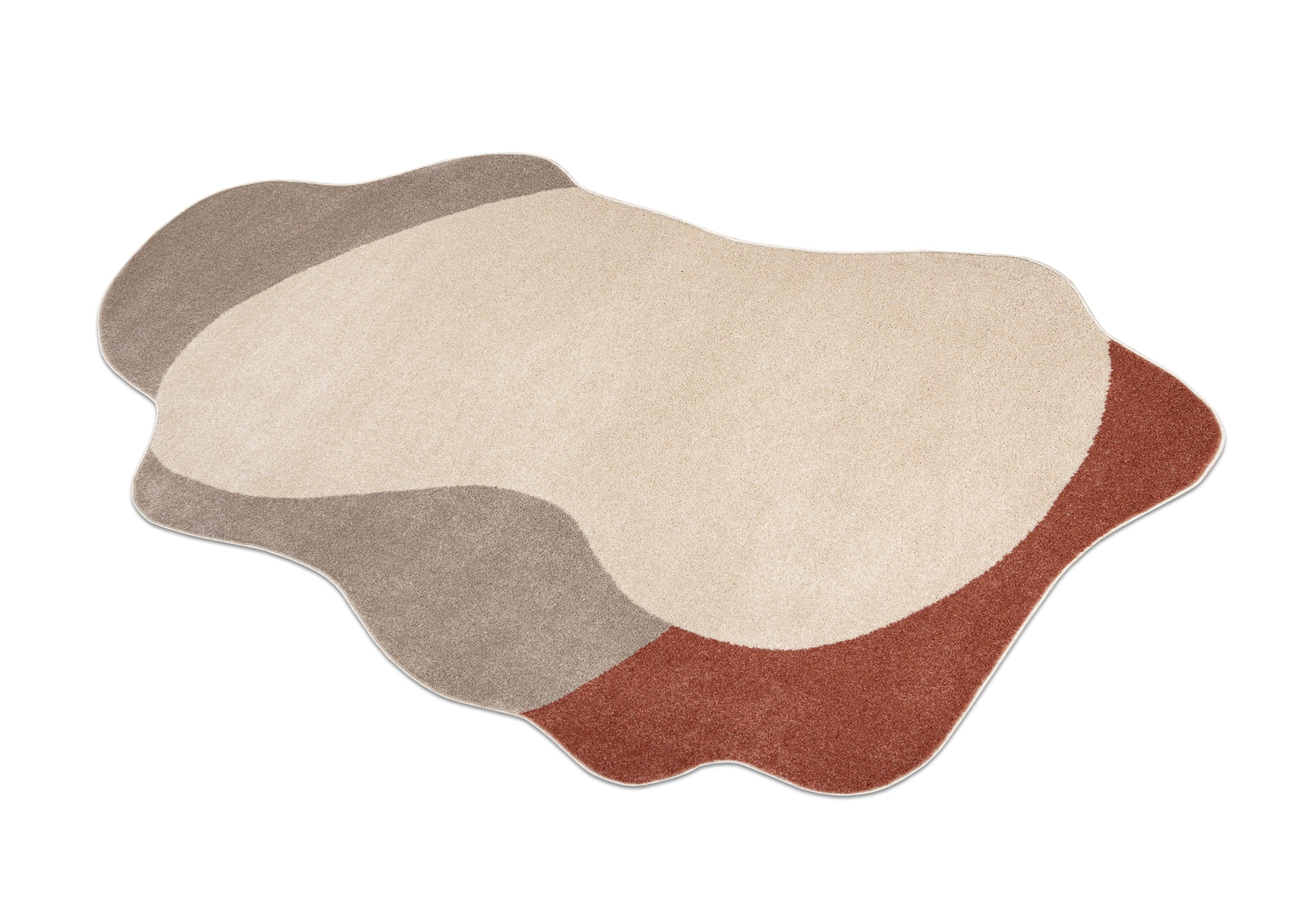 Dywan Fusion 160x220 cm krem / terakota