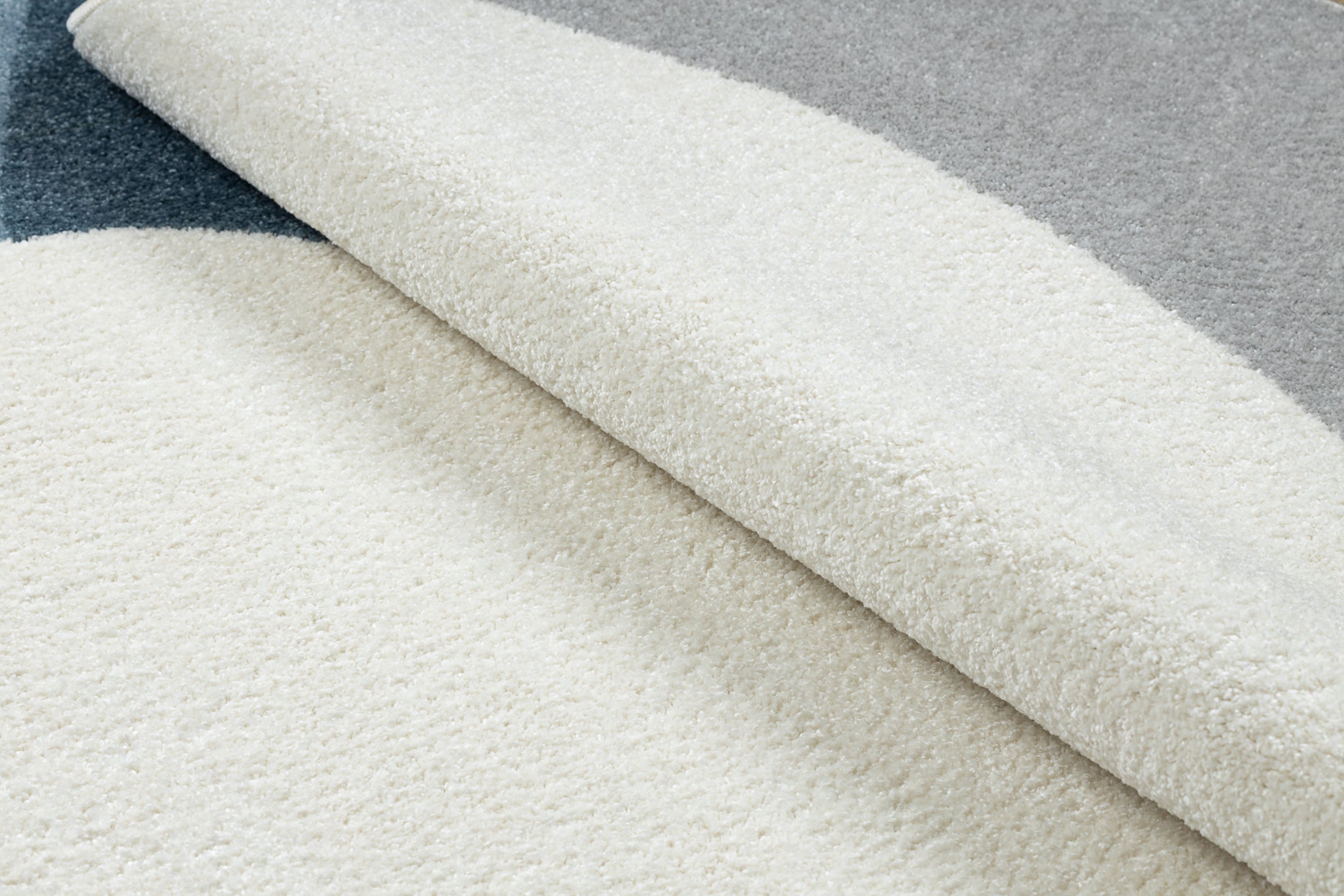 Dywan Fusion 200x290 cm biało-granatowy