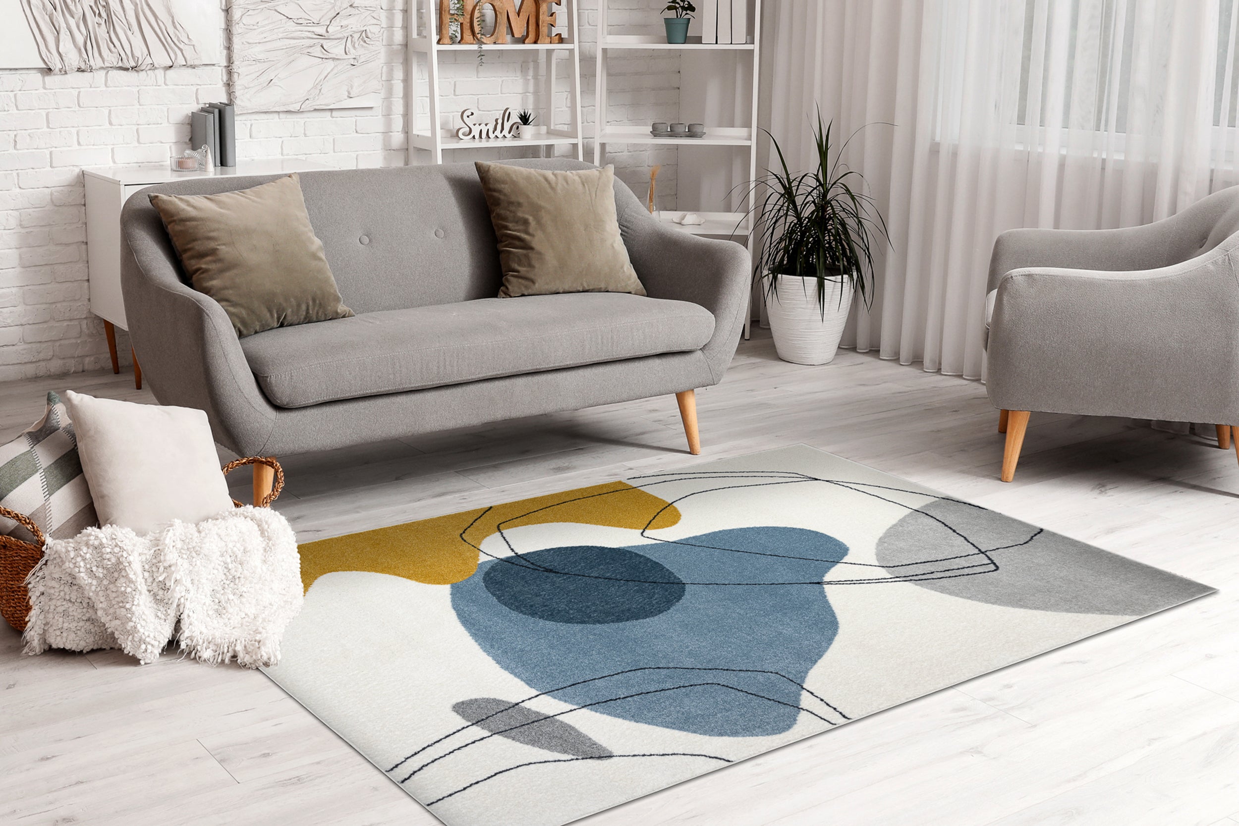 Dywan Fusion 140x190 cm wielokolorowy
