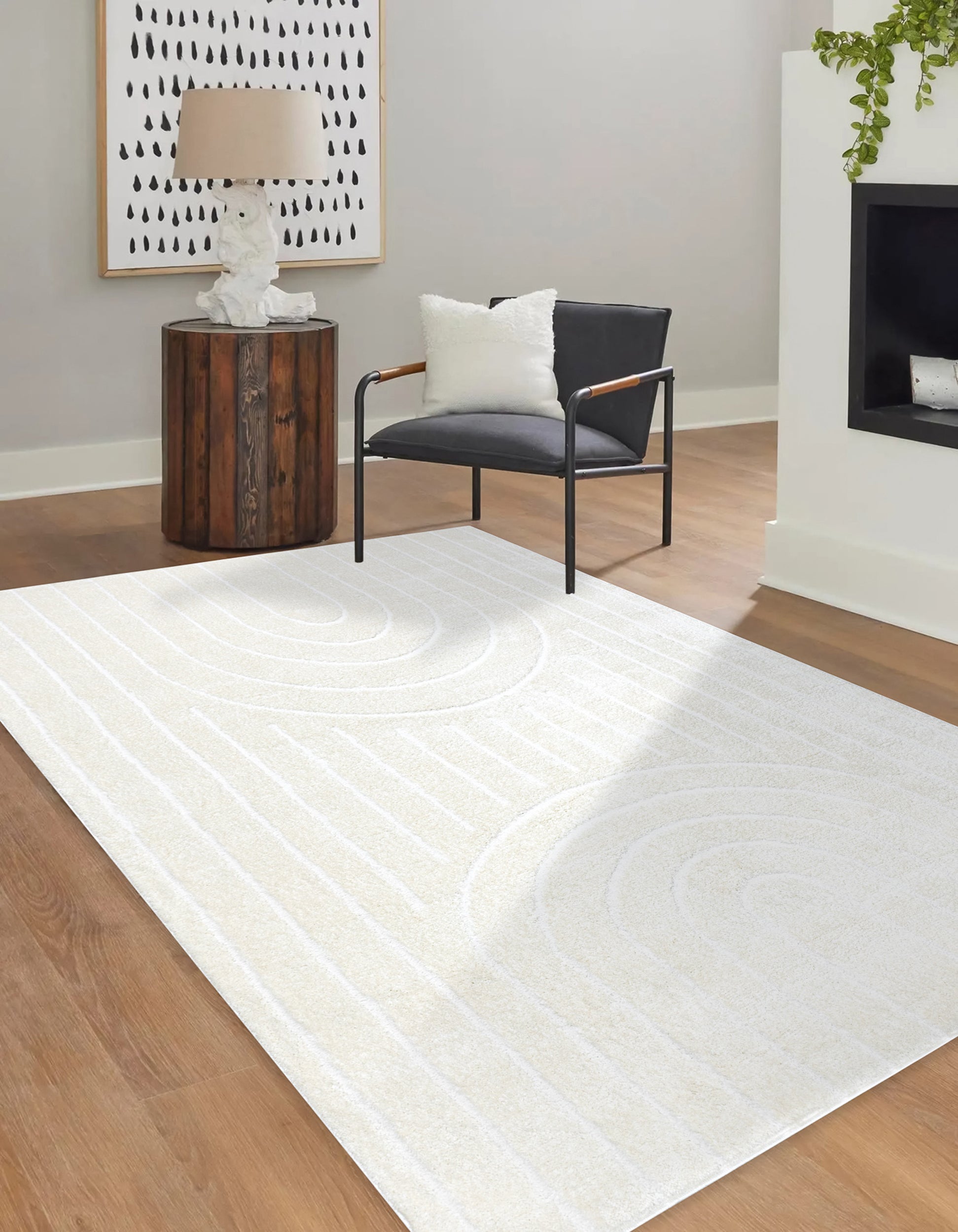 Dywan Mode 200x290 cm kremowy jednolity
