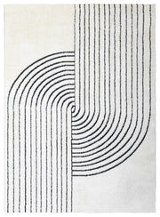Dywan Mode 140x190 cm kremowy geometryczny