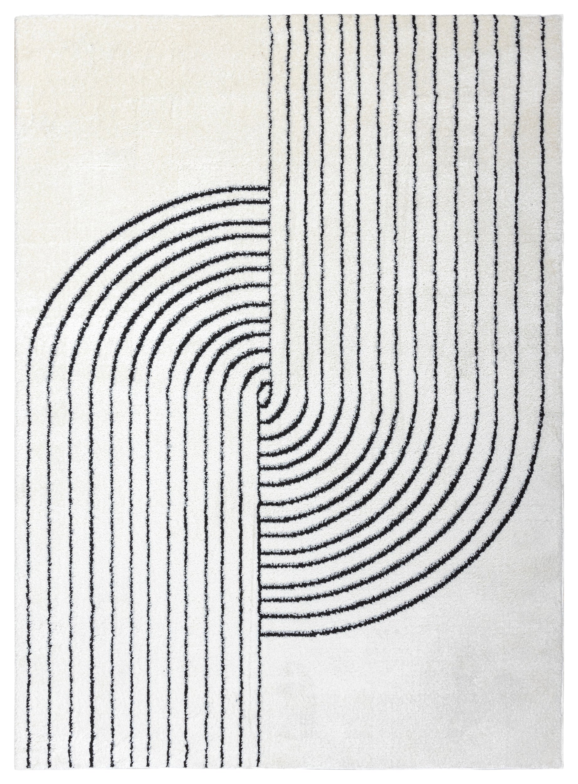 Dywan Mode 140x190 cm kremowy geometryczny