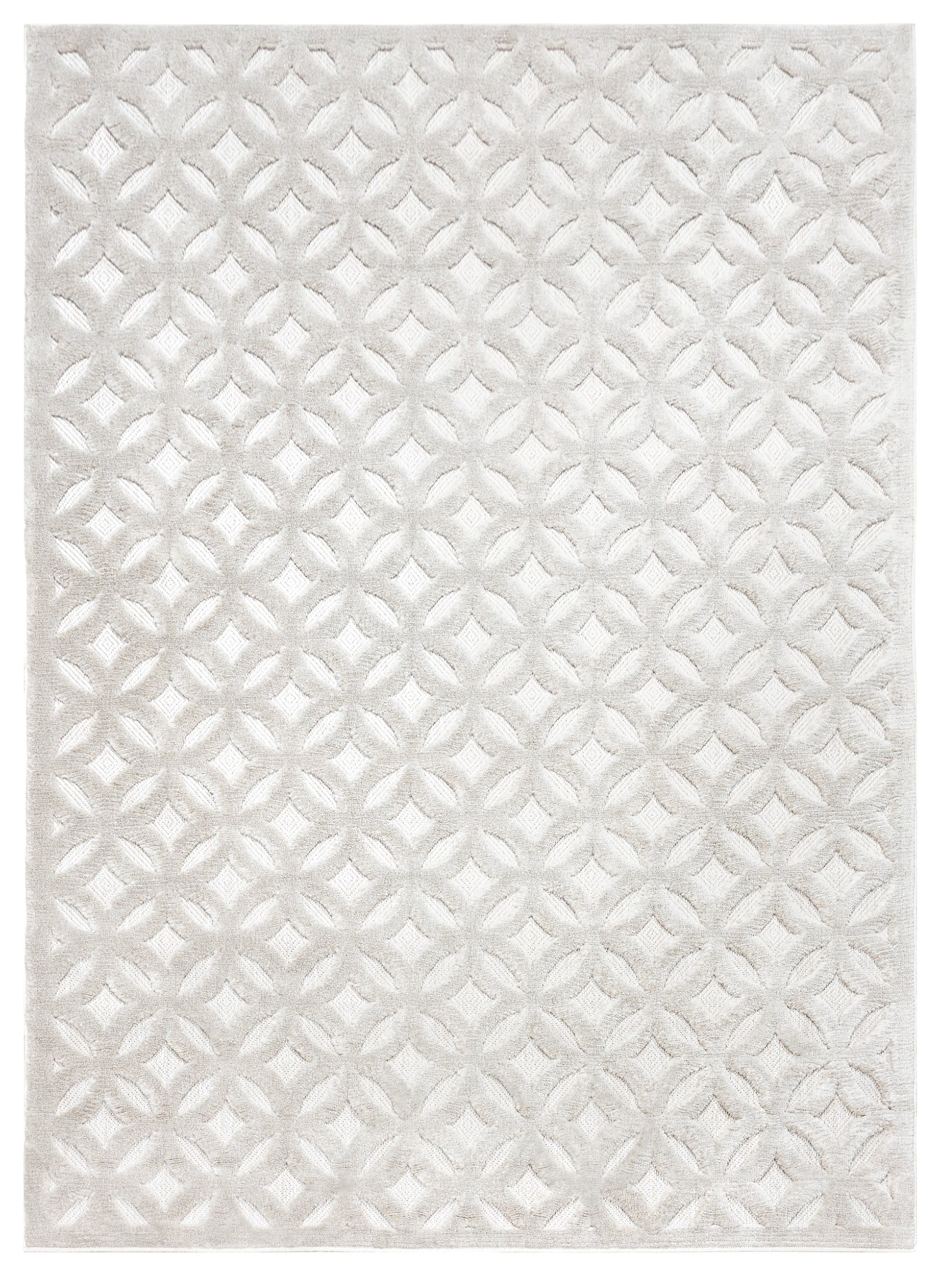 Dywan zewnętrzny Santo Sznurkowy Sizal 160x220 cm beżowy ażurowy