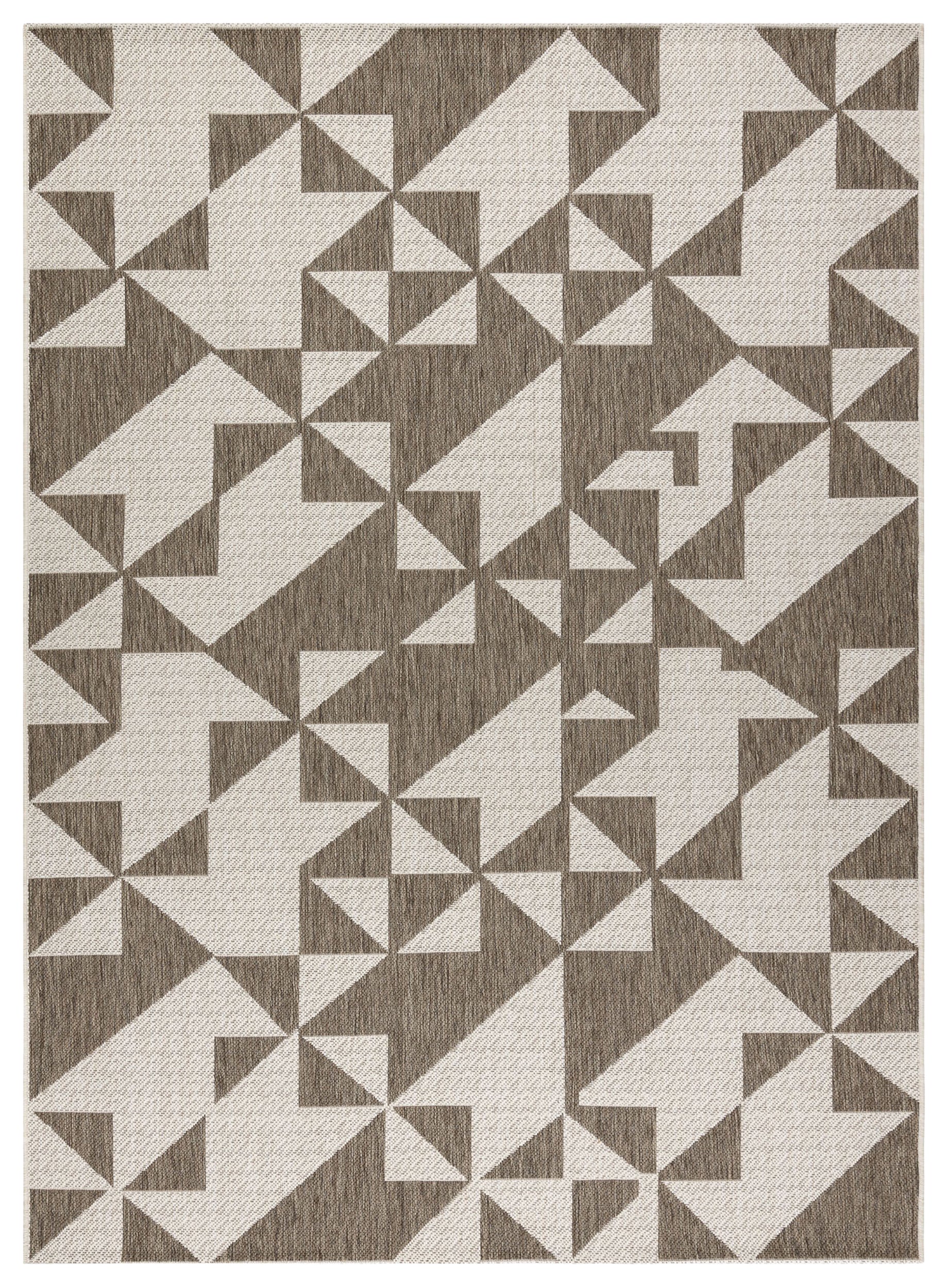 Dywan zewnętrzny Floorlux 140x200 cm taupe