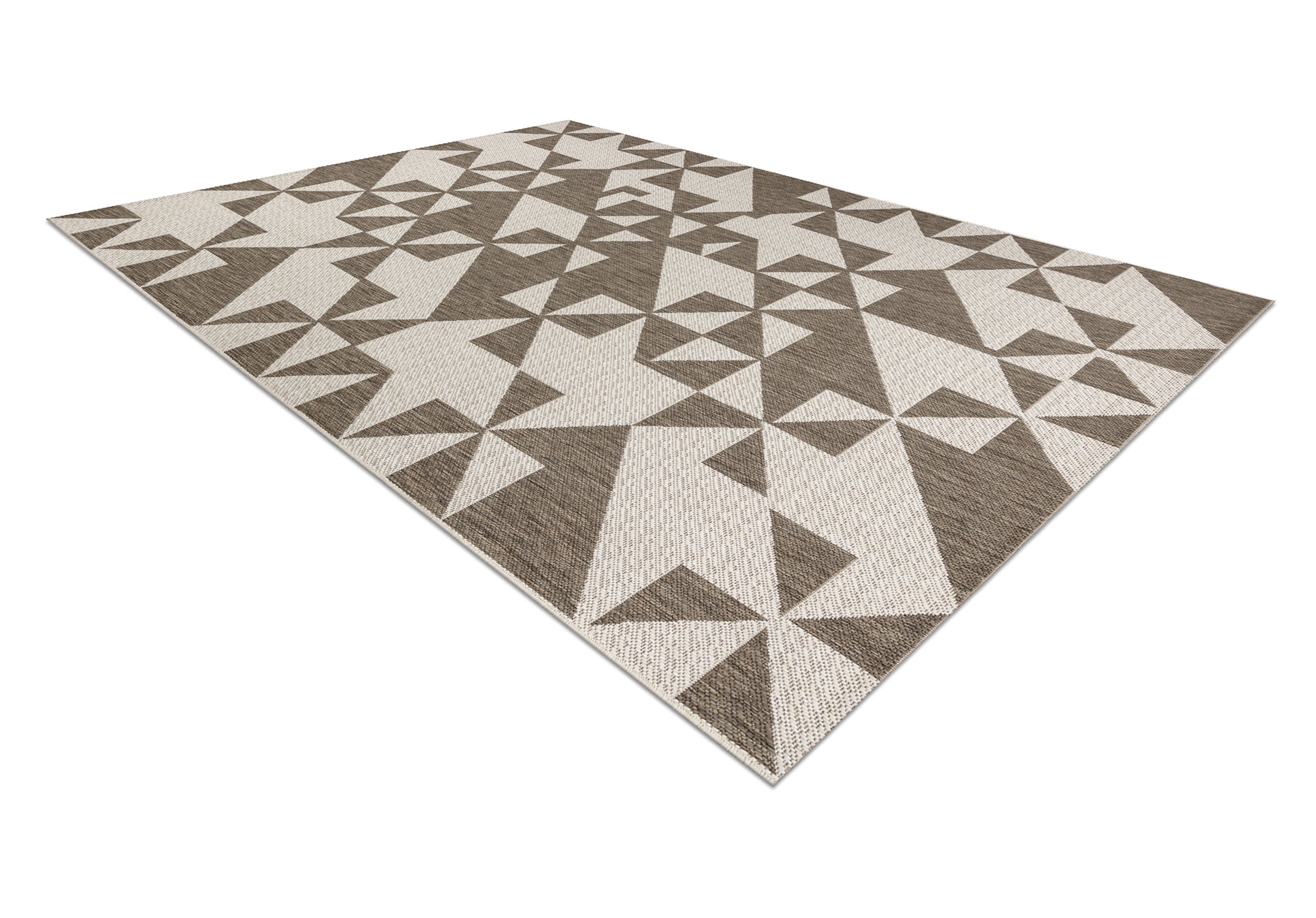 Dywan zewnętrzny Floorlux 140x200 cm taupe