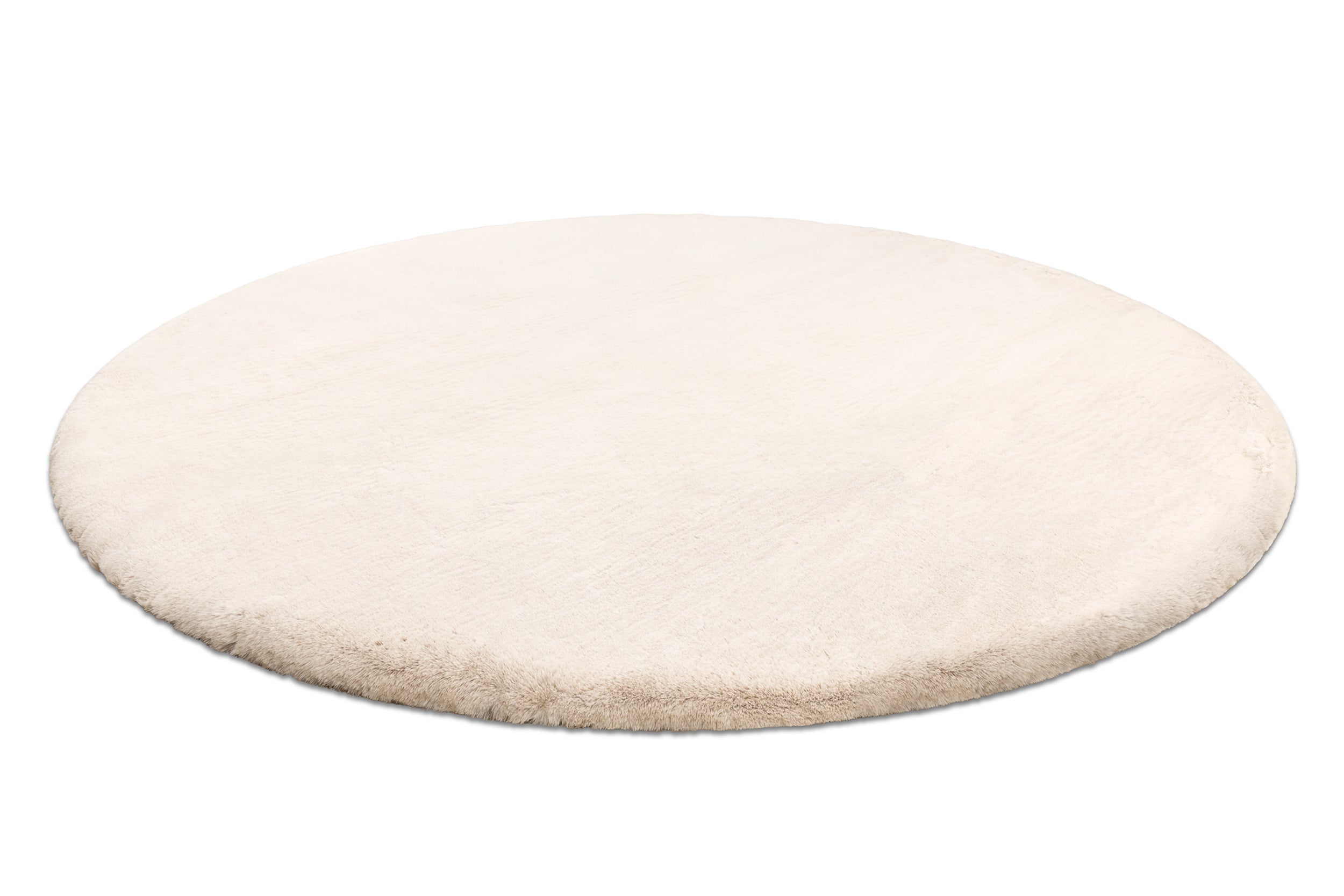 Dywan Teddy New ⌀160 cm beżowy