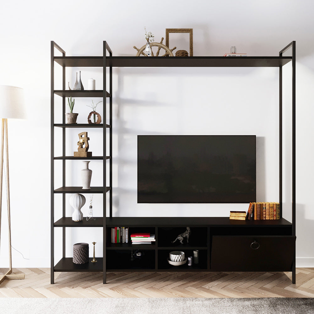 Komoda RTV Motal 180 cm czarna