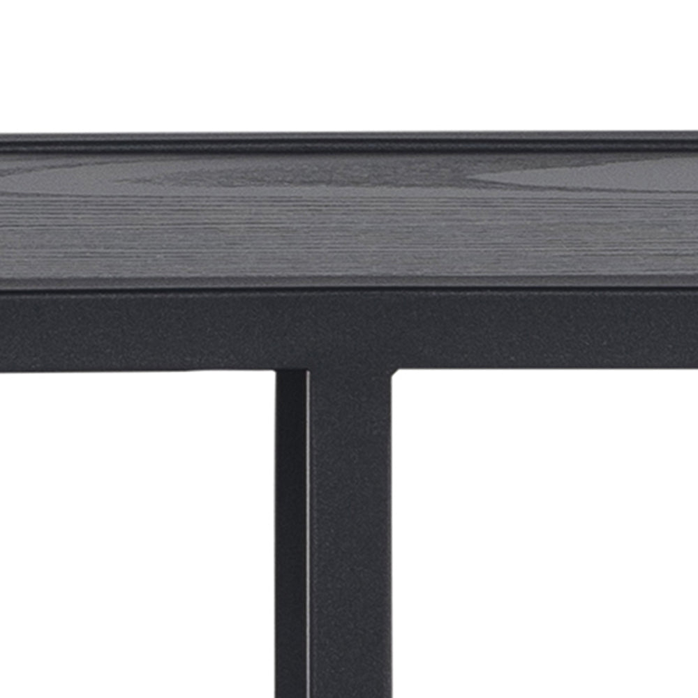 Półka wisząca Seaford 77 cm popiel