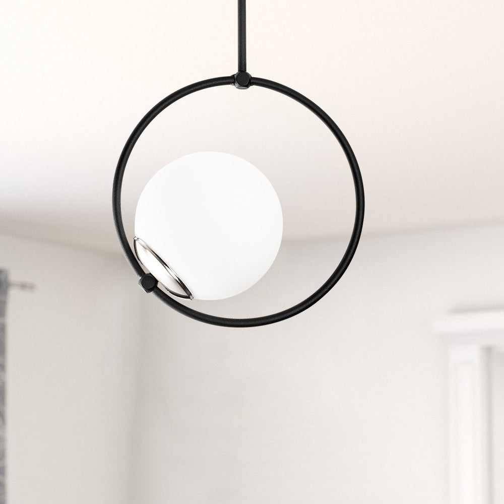 Lampa wisząca nowoczesna Solanum okrągła