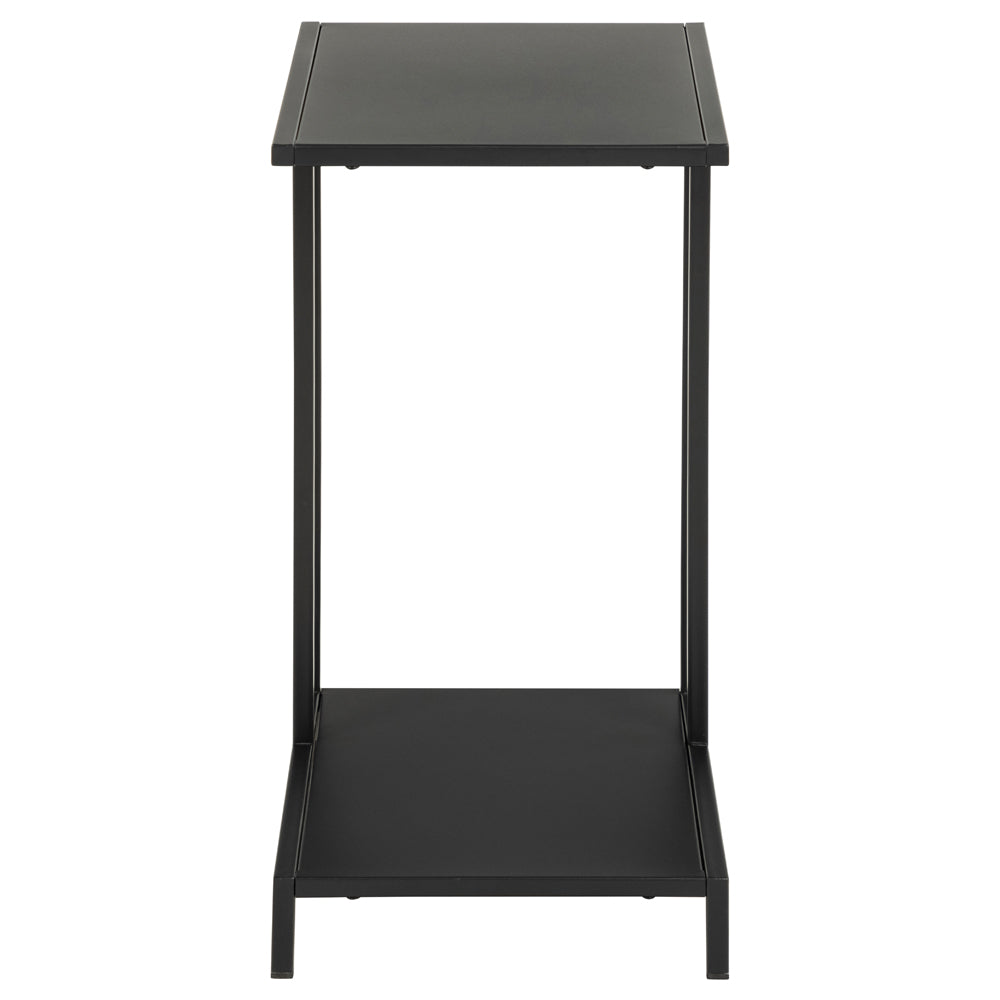 Stolik kawowy Gebalso 30x40 cm czarny