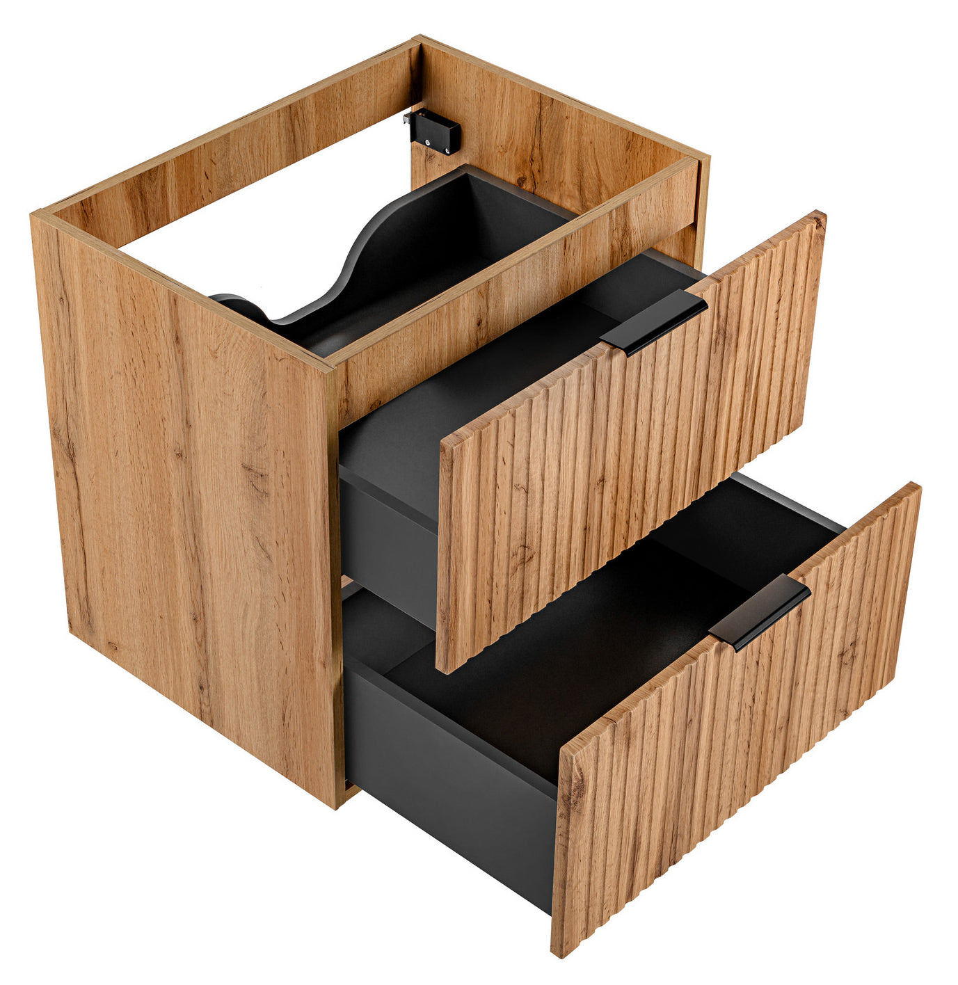 Szafka pod umywalkę Temirni 60 cm dąb wotan lamele