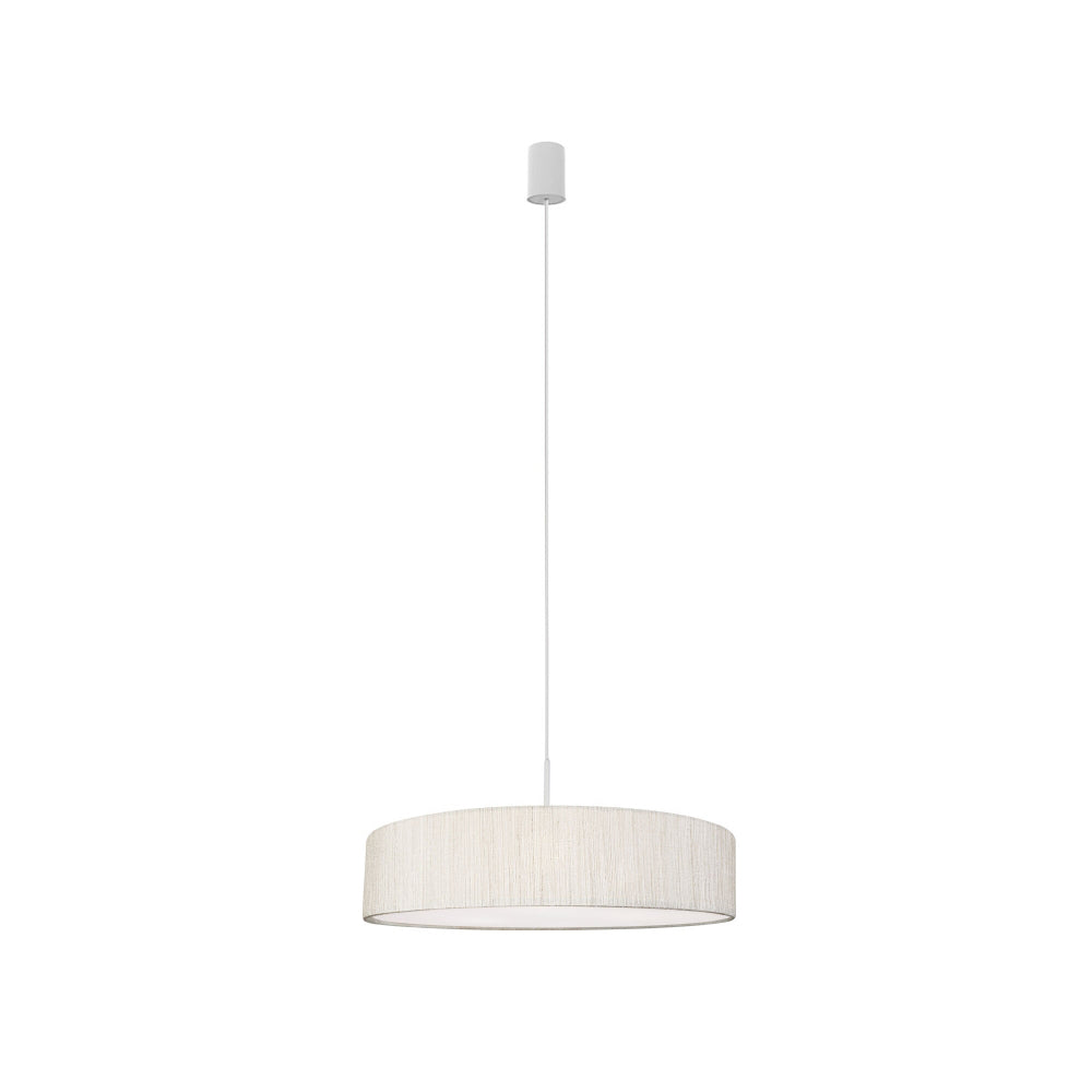Lampa wisząca Nourie biała średnica 50 cm 8945