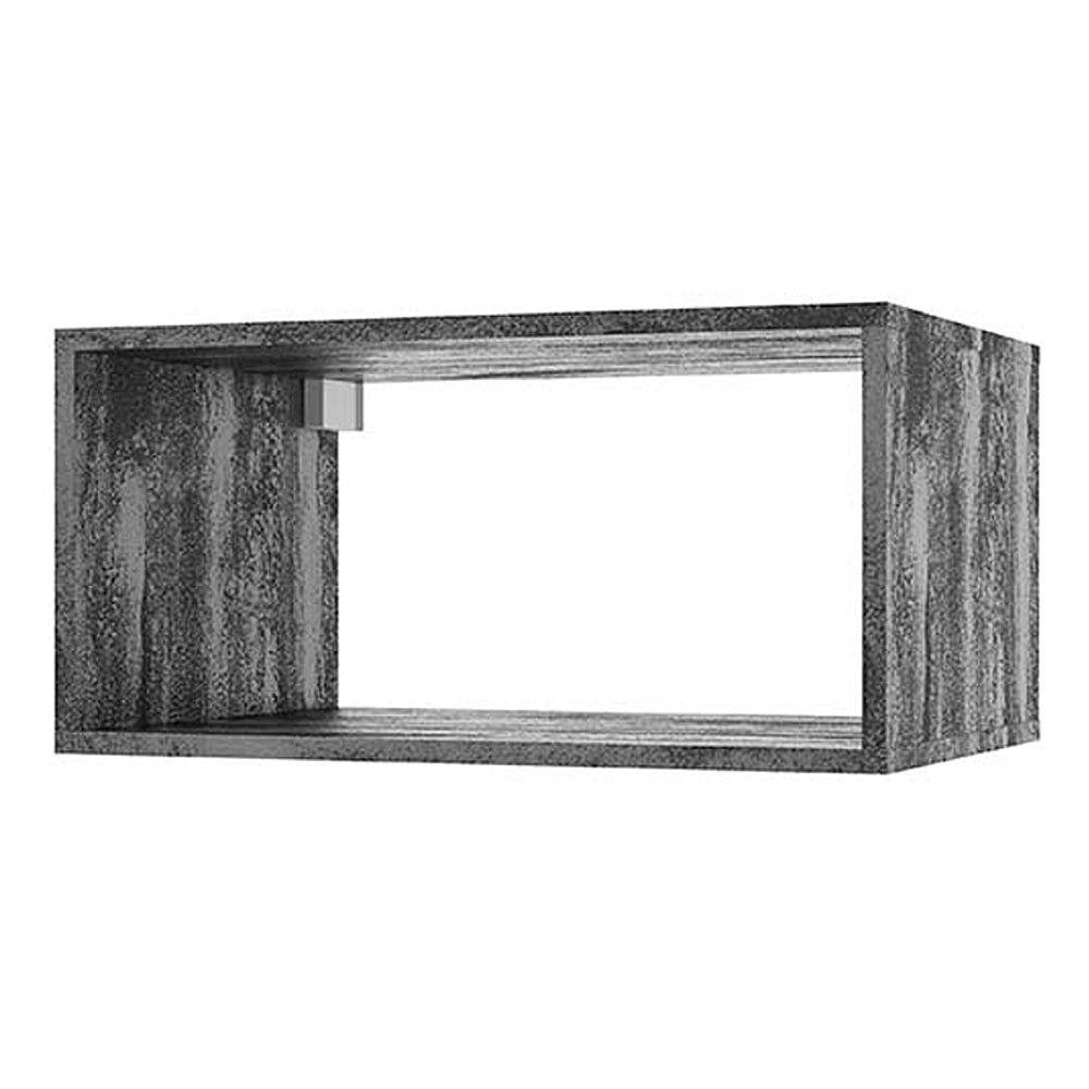 Półka ścienna Sundfina 60x30x44 cm beton czarny
