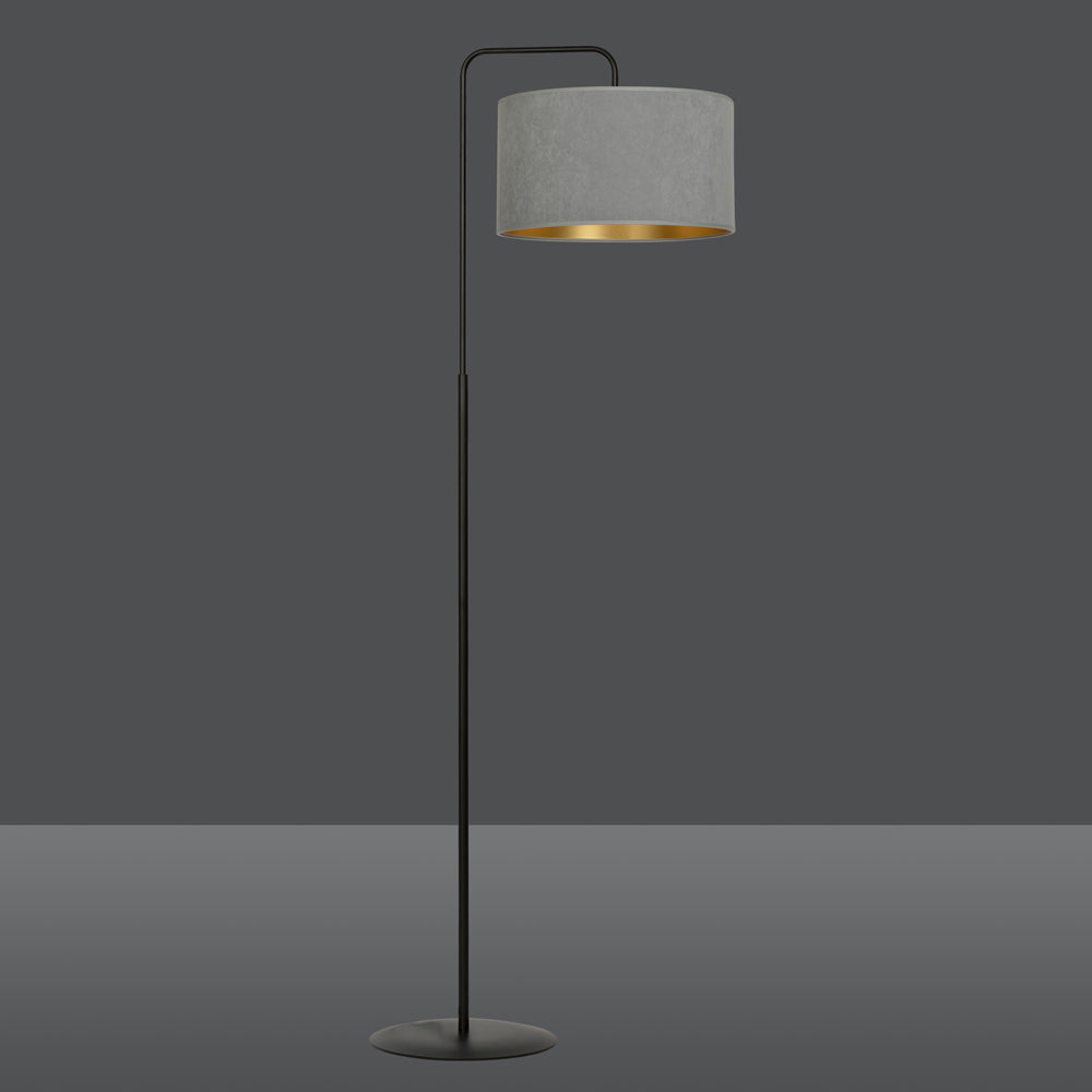 Lampa podłogowa Hellid 150 cm szara
