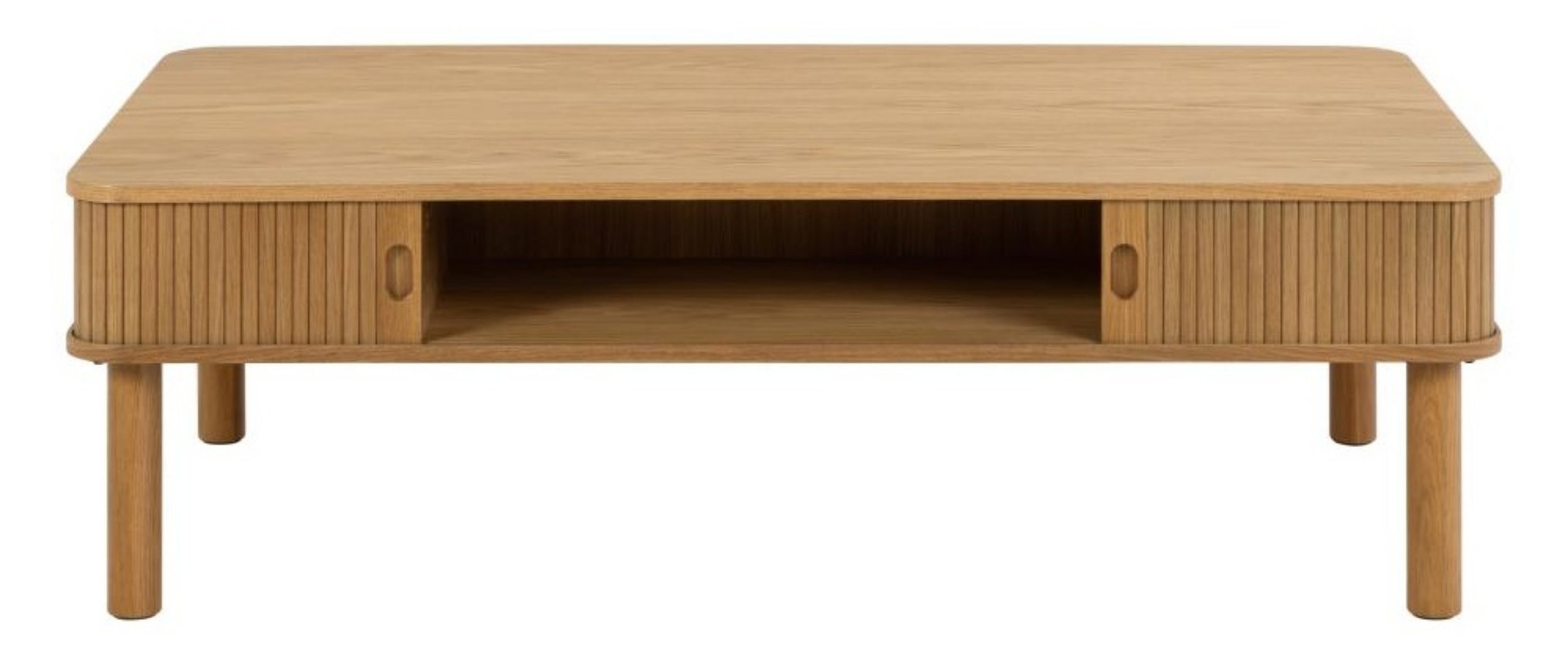 Stolik kawowy Wilent 130x70 cm dąb lamele