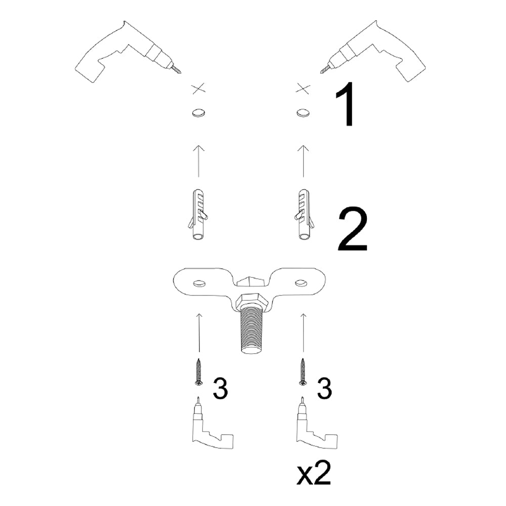 Lampa wisząca Daffnia kaskada x7