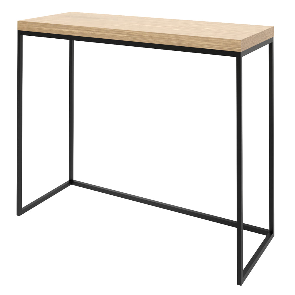 Szafka pod umywalkę Boneto z drewnianym blatem 60 cm