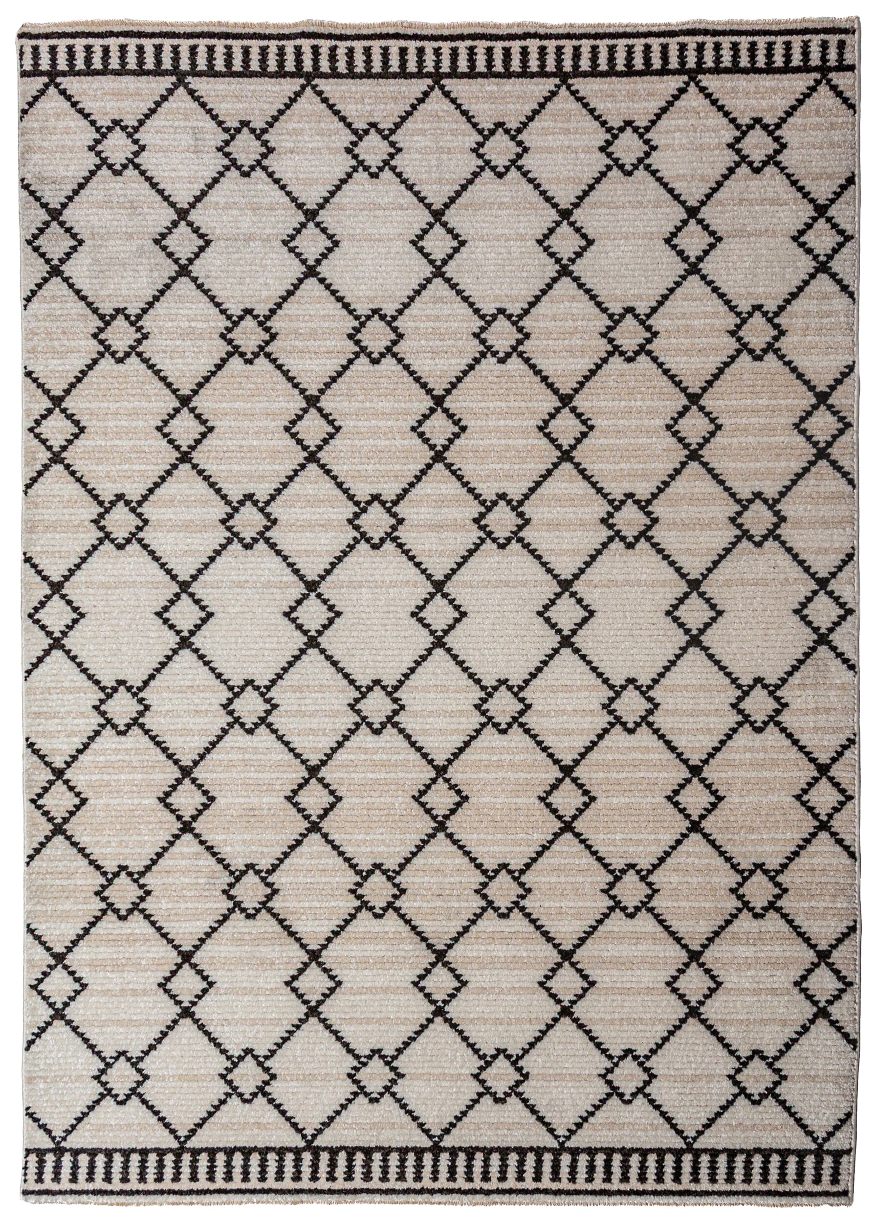 Dywan Allia Diamond 200x300 cm biało-czarny